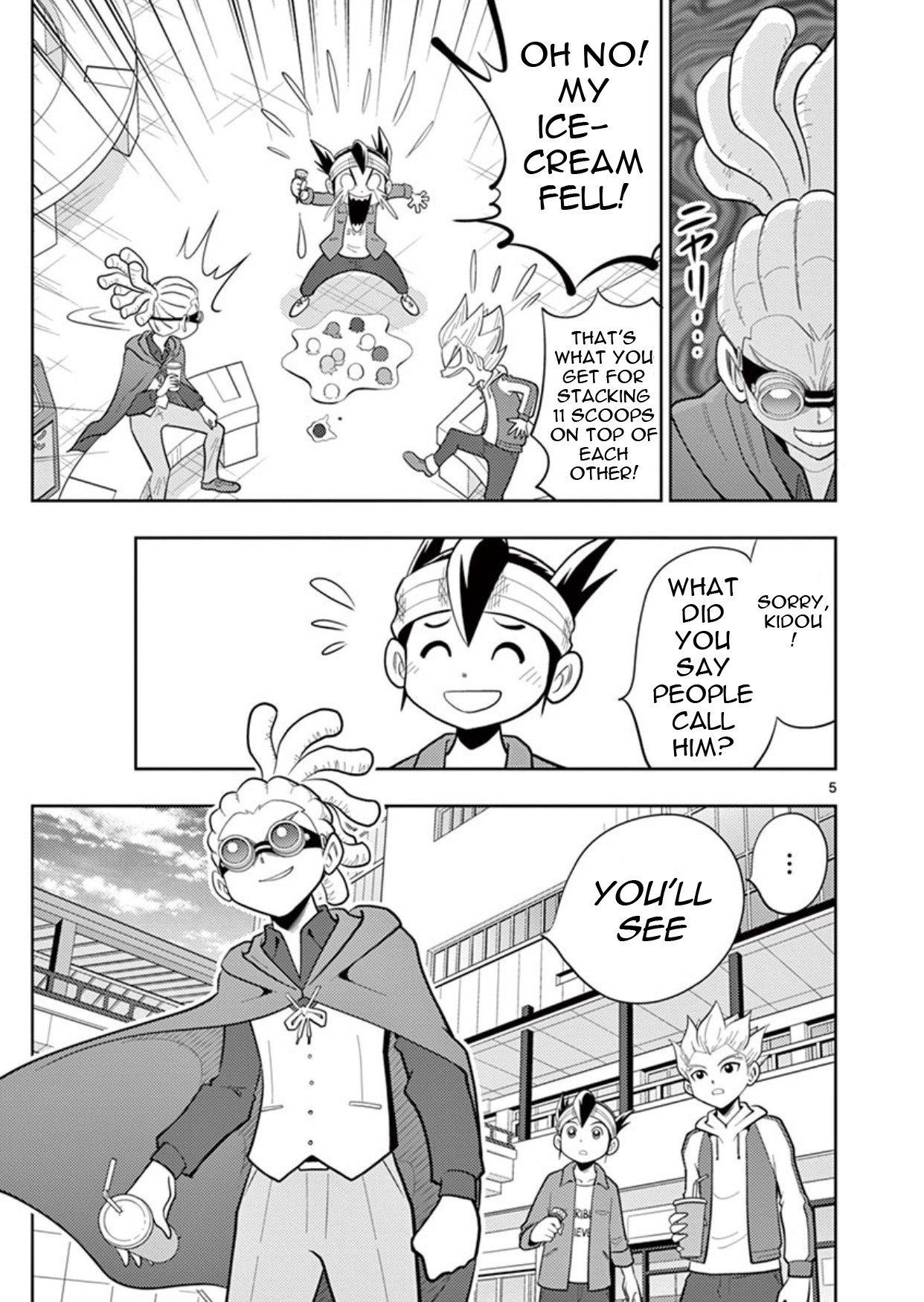 Inazuma Eleven ~Heir Of The Penguins - Chapter 1