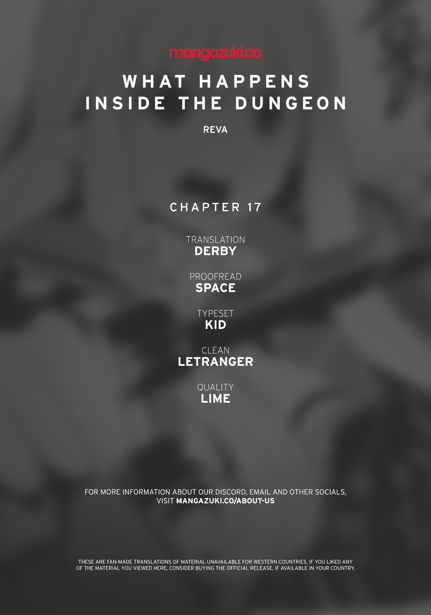 What Happens Inside The Dungeon - Chapter 17