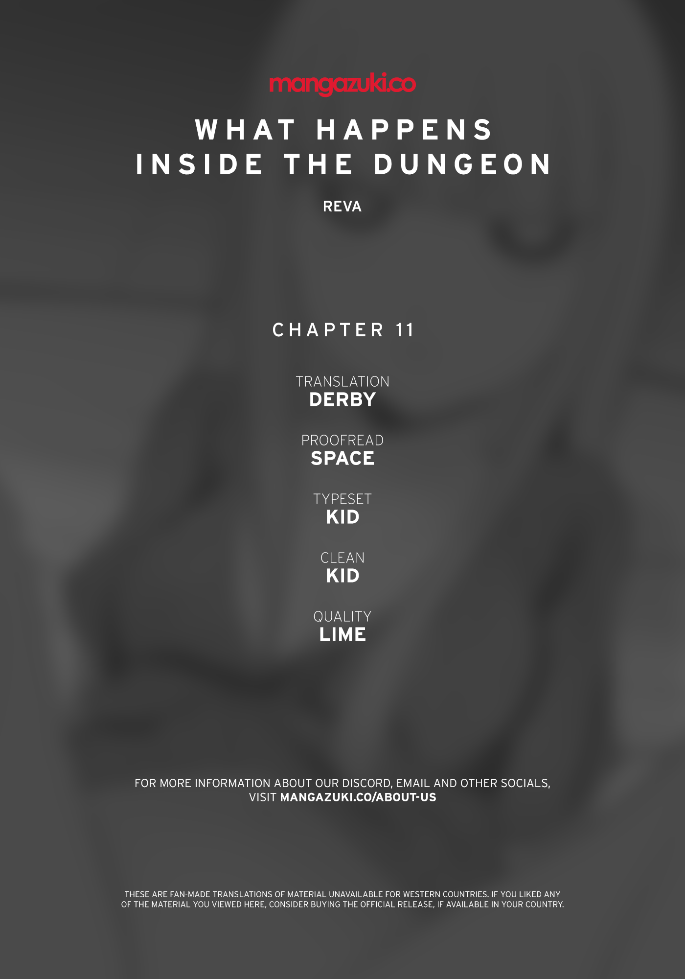 What Happens Inside The Dungeon - Chapter 11