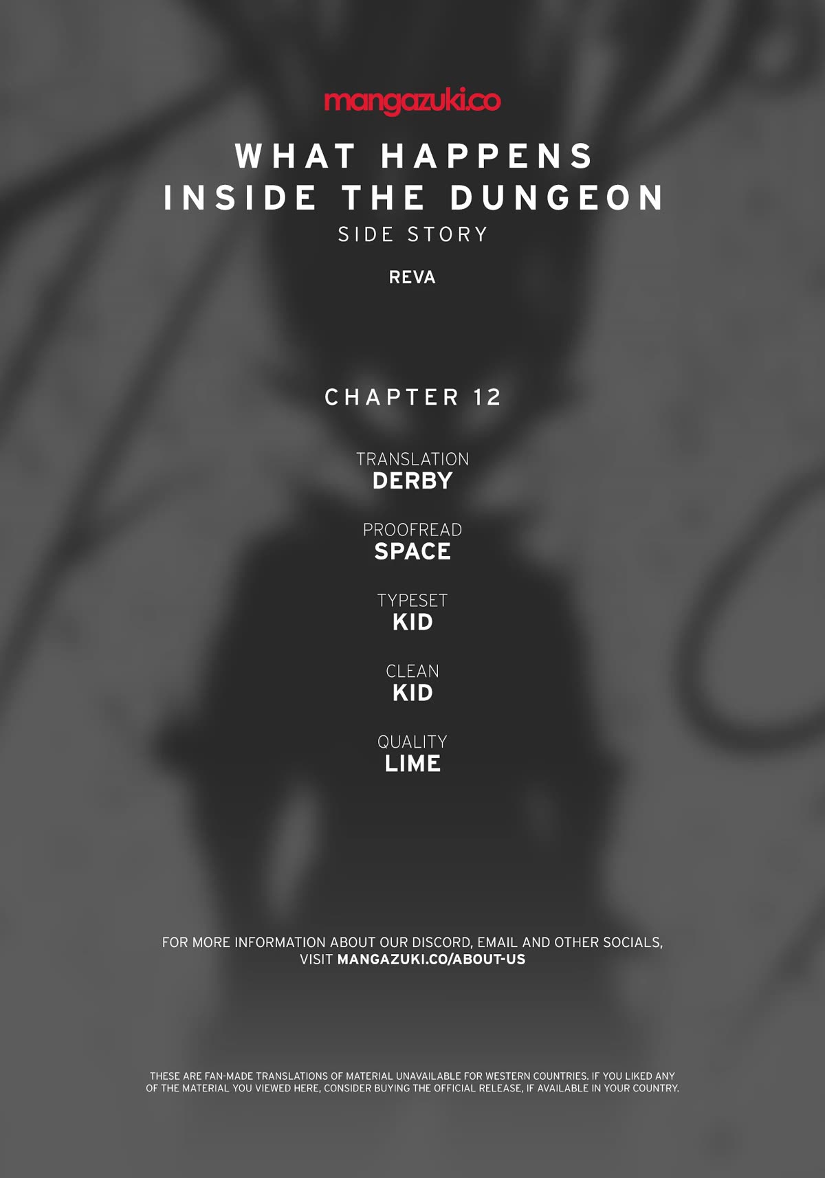 What Happens Inside The Dungeon - Chapter 122: Side Story - Chapter 12