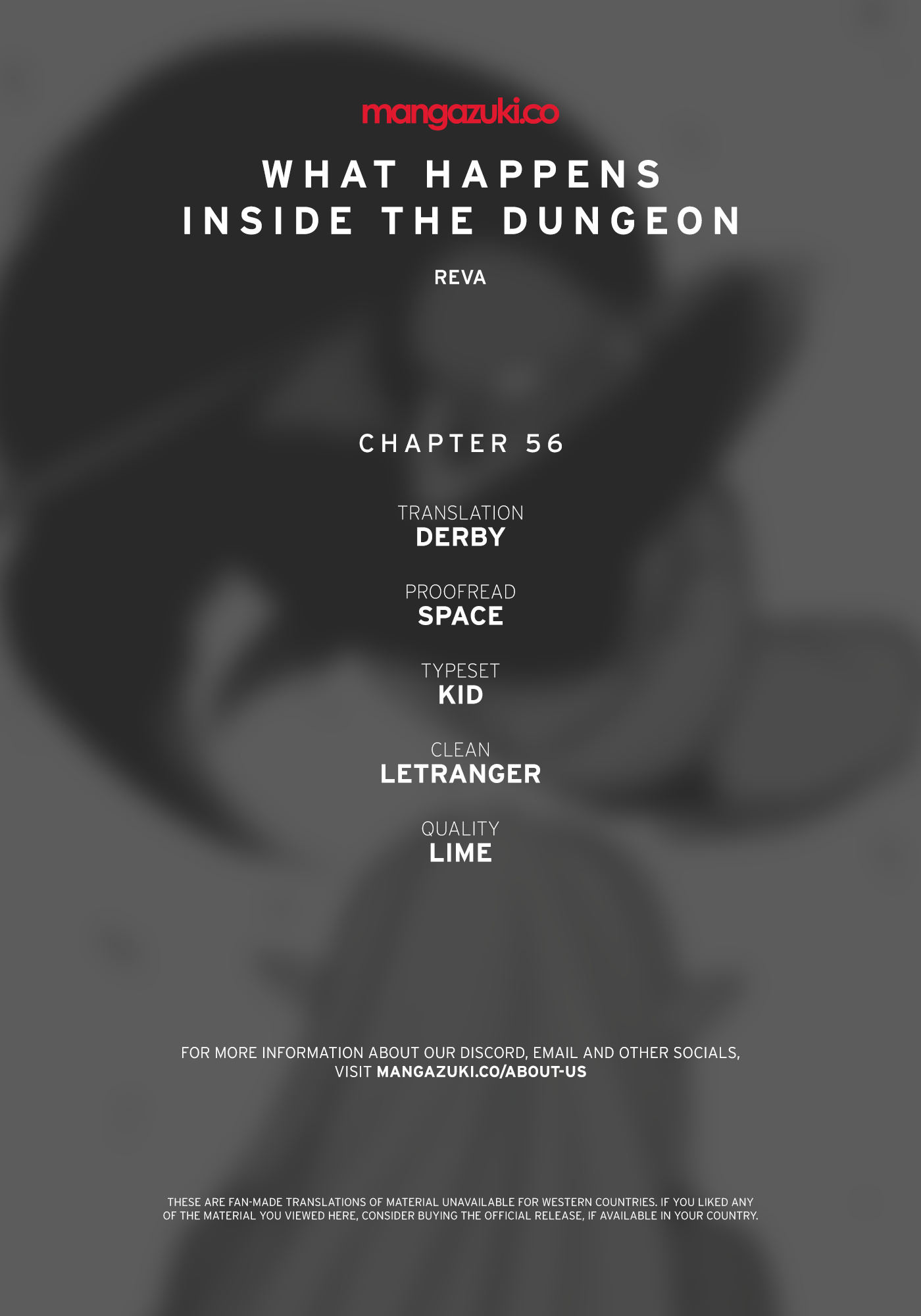 What Happens Inside The Dungeon - Chapter 56