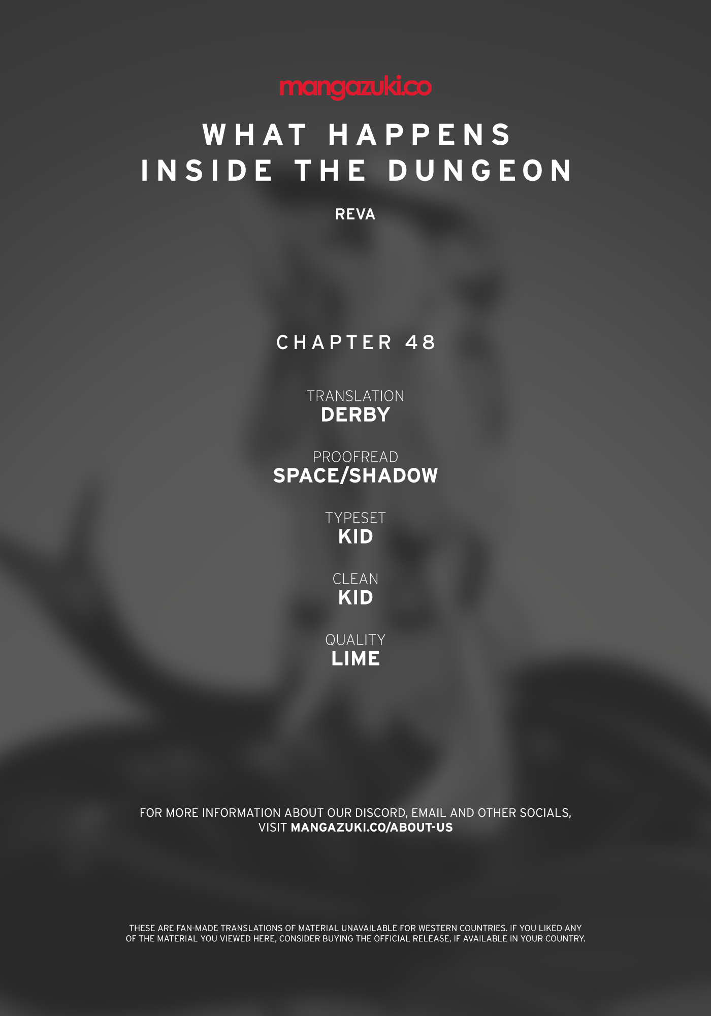 What Happens Inside The Dungeon - Chapter 48