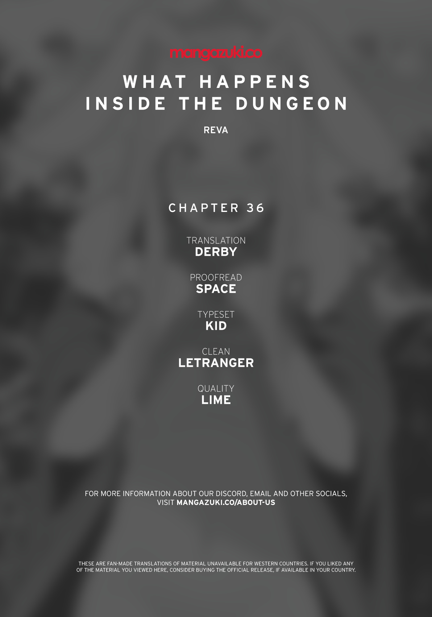 What Happens Inside The Dungeon - Chapter 36