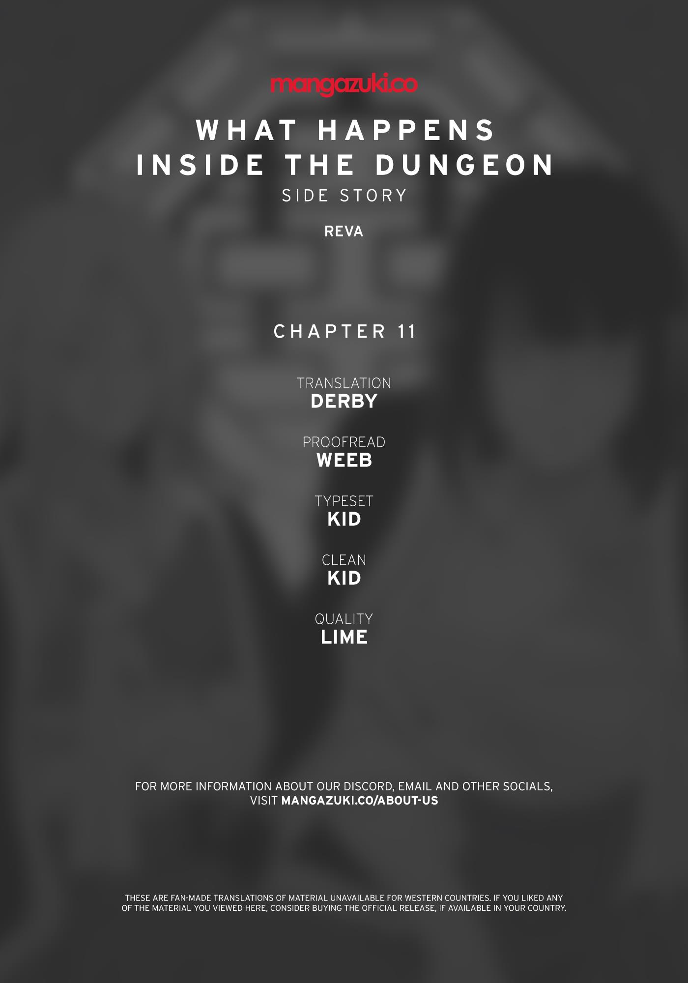 What Happens Inside The Dungeon - Chapter 121: Side Story - Chapter 11