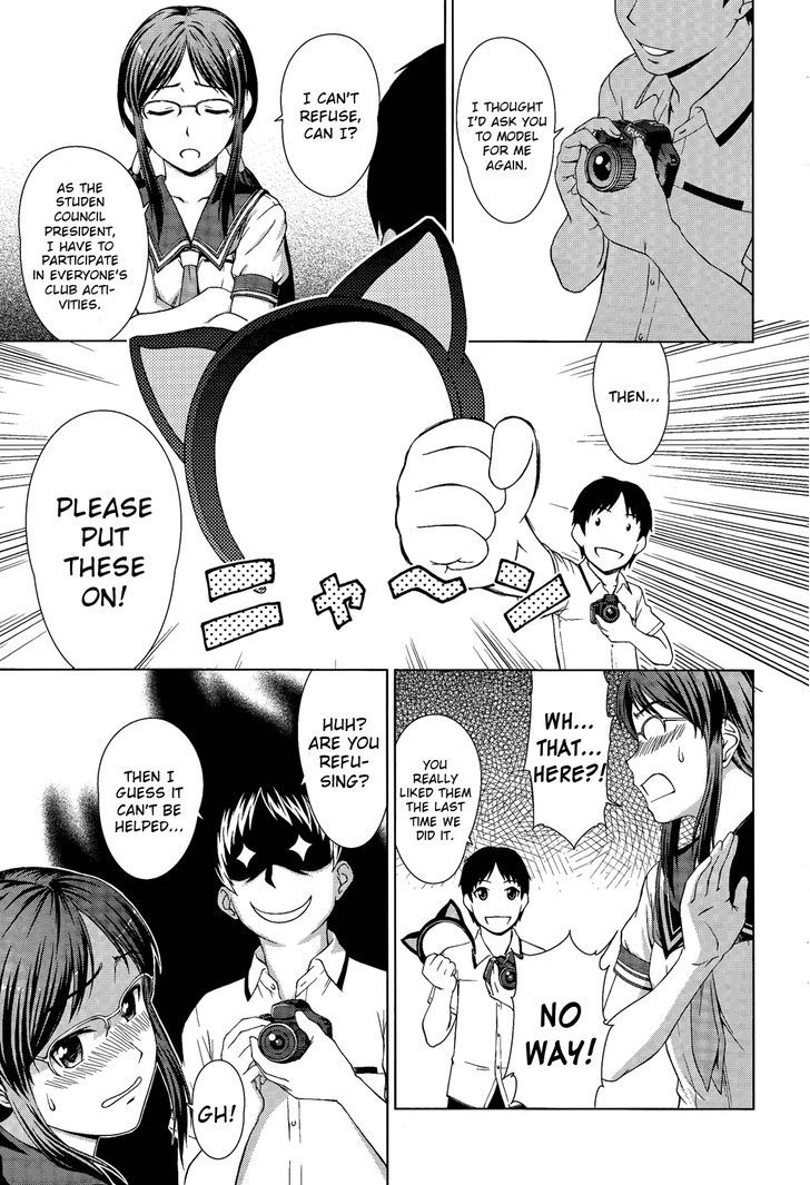 Photo Kano - Sweet Snap - Vol.1 Chapter 5.2 : The Melancholy Of The Student Council President