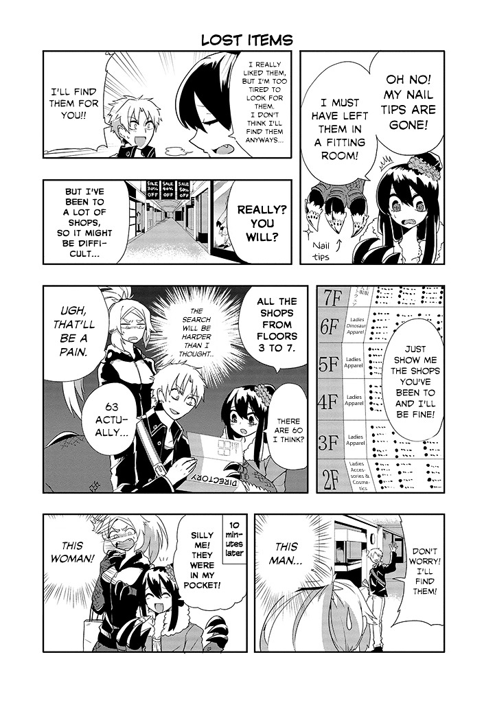 T-Rex Na Kanojo - Vol.1 Chapter 8: An Unexpected Day With Her