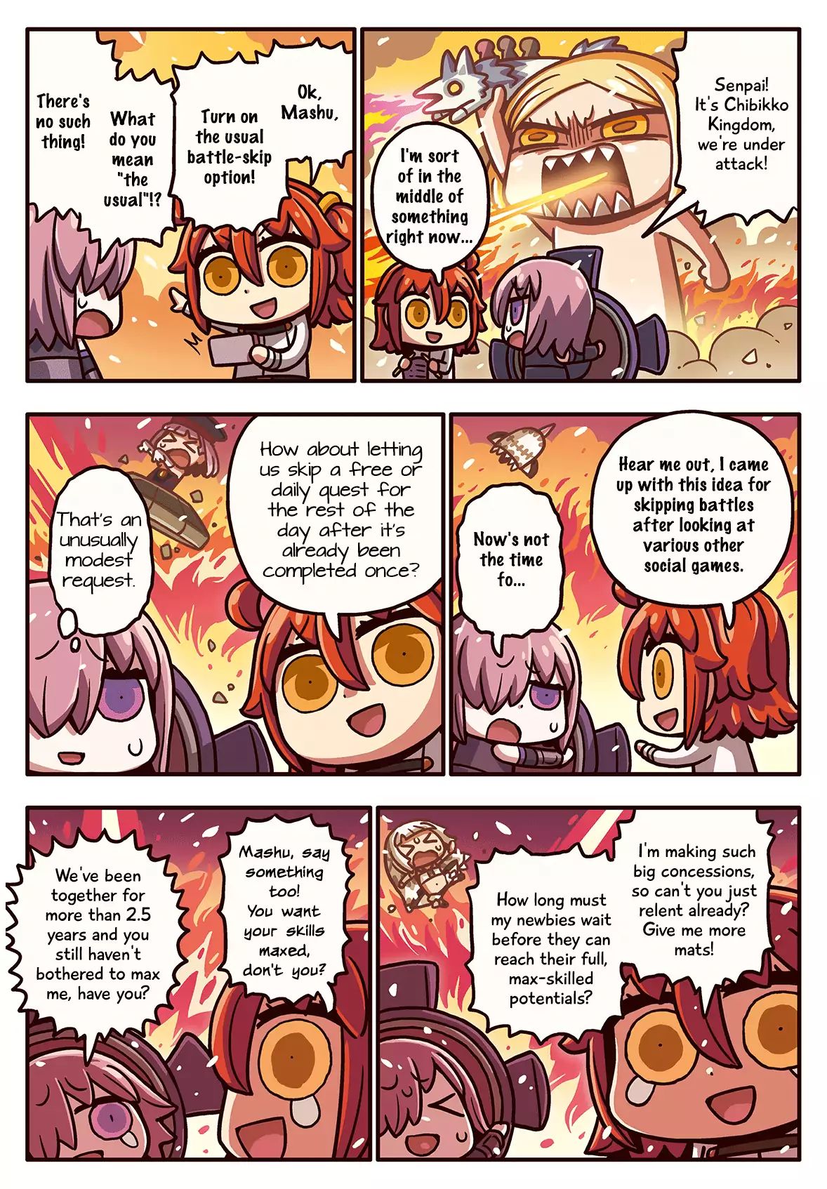 Manga De Wakaru! Fate/Grand Order - Vol.3 Chapter 44: The Chibikko Kingdom Strikes Back