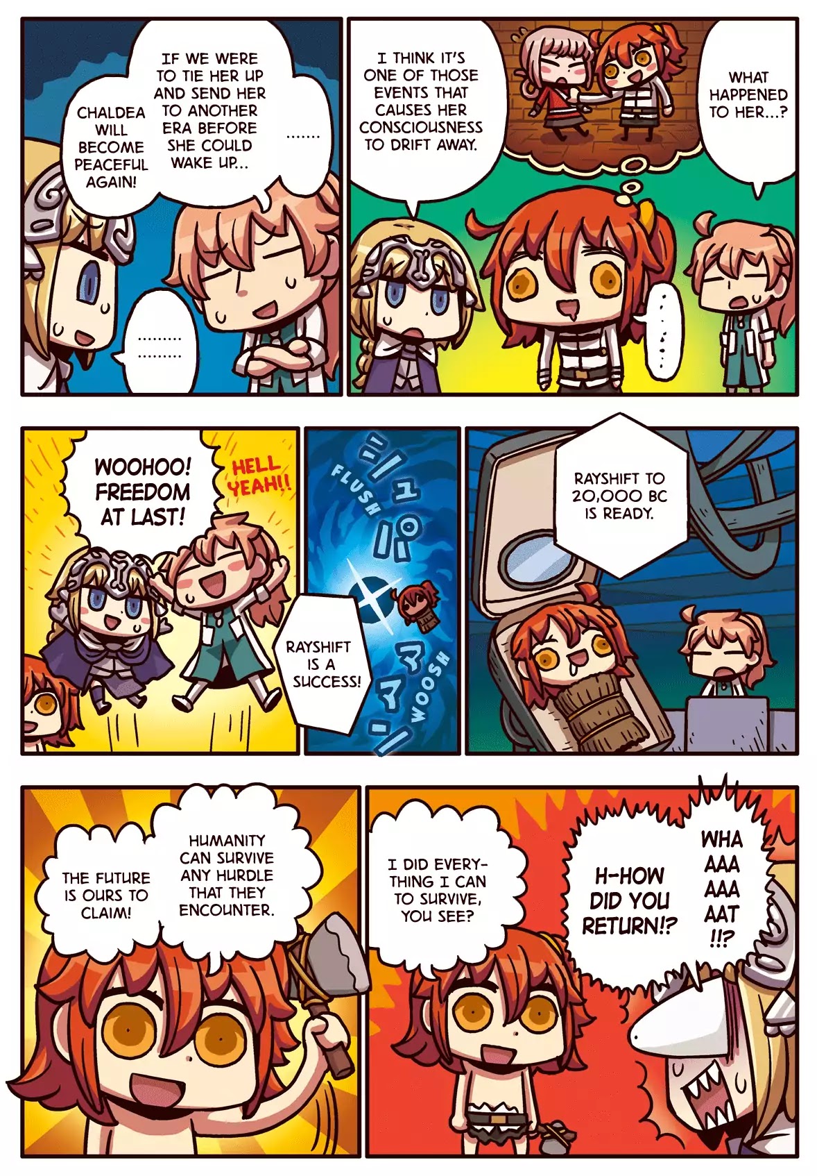 Manga De Wakaru! Fate/Grand Order - Chapter 37: The Future Is Ours To Claim