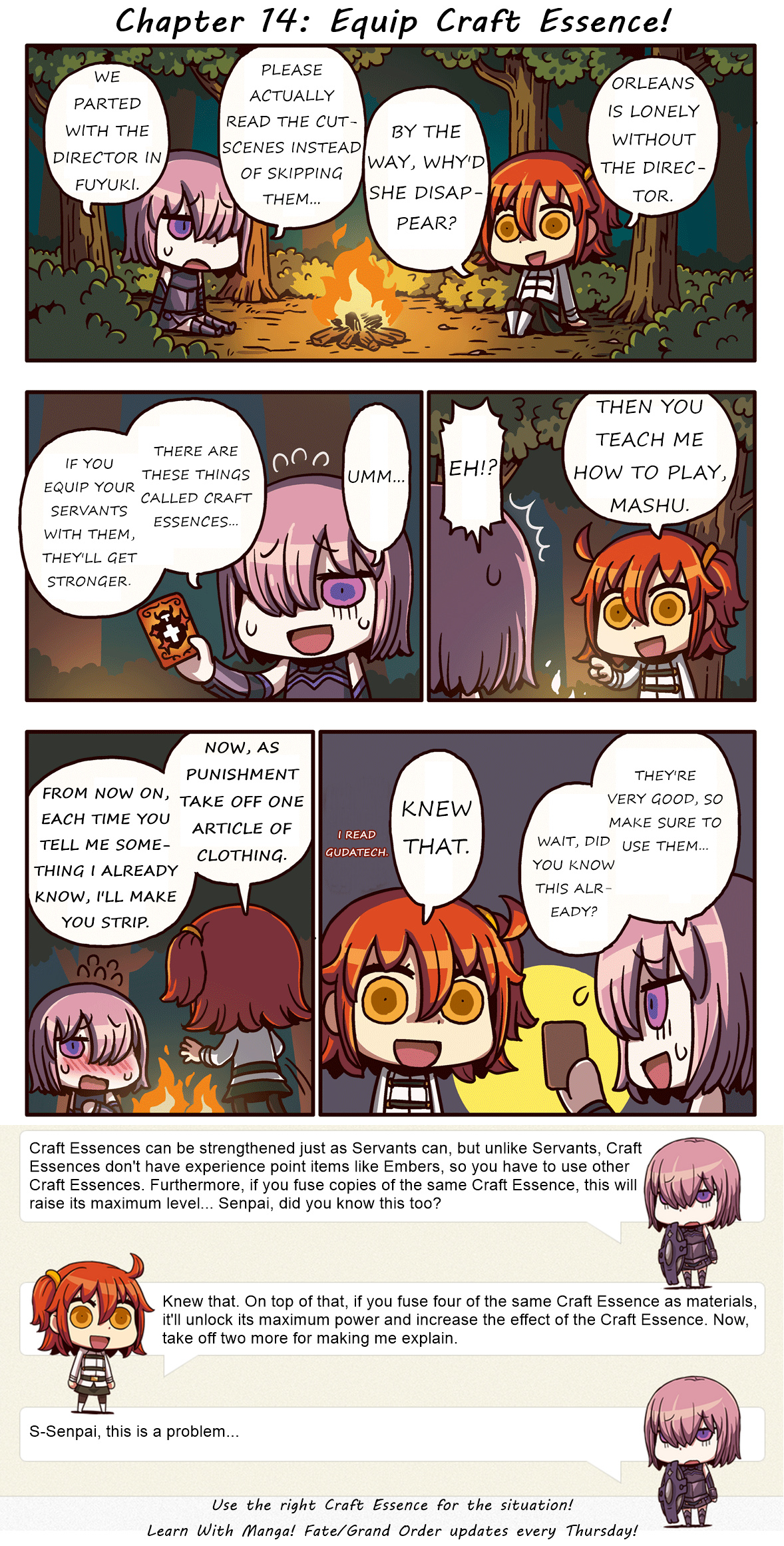 Manga De Wakaru! Fate/Grand Order - Chapter 14: Equip Craft Essence!