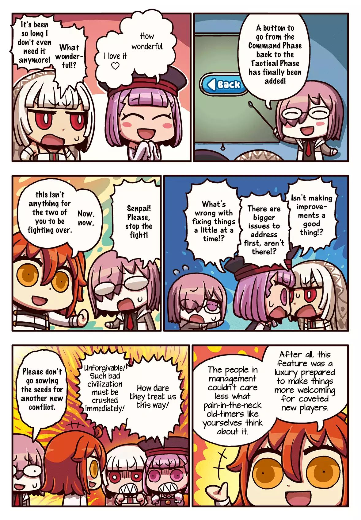 Manga De Wakaru! Fate/Grand Order - Vol.3 Chapter 38: Back Button