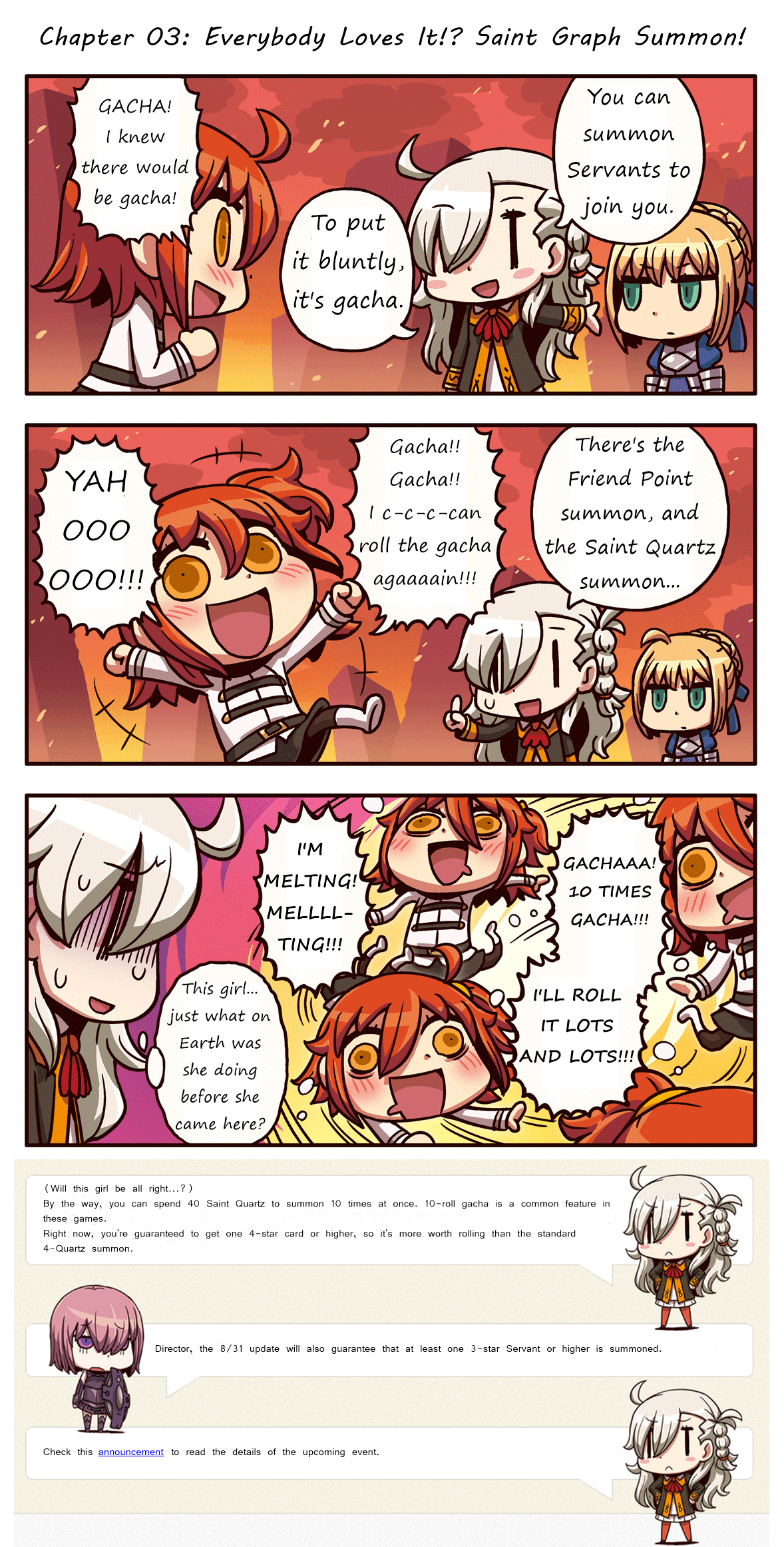 Manga De Wakaru! Fate/Grand Order - Chapter 3: Everybody Loves It!? Saint Graph Summon