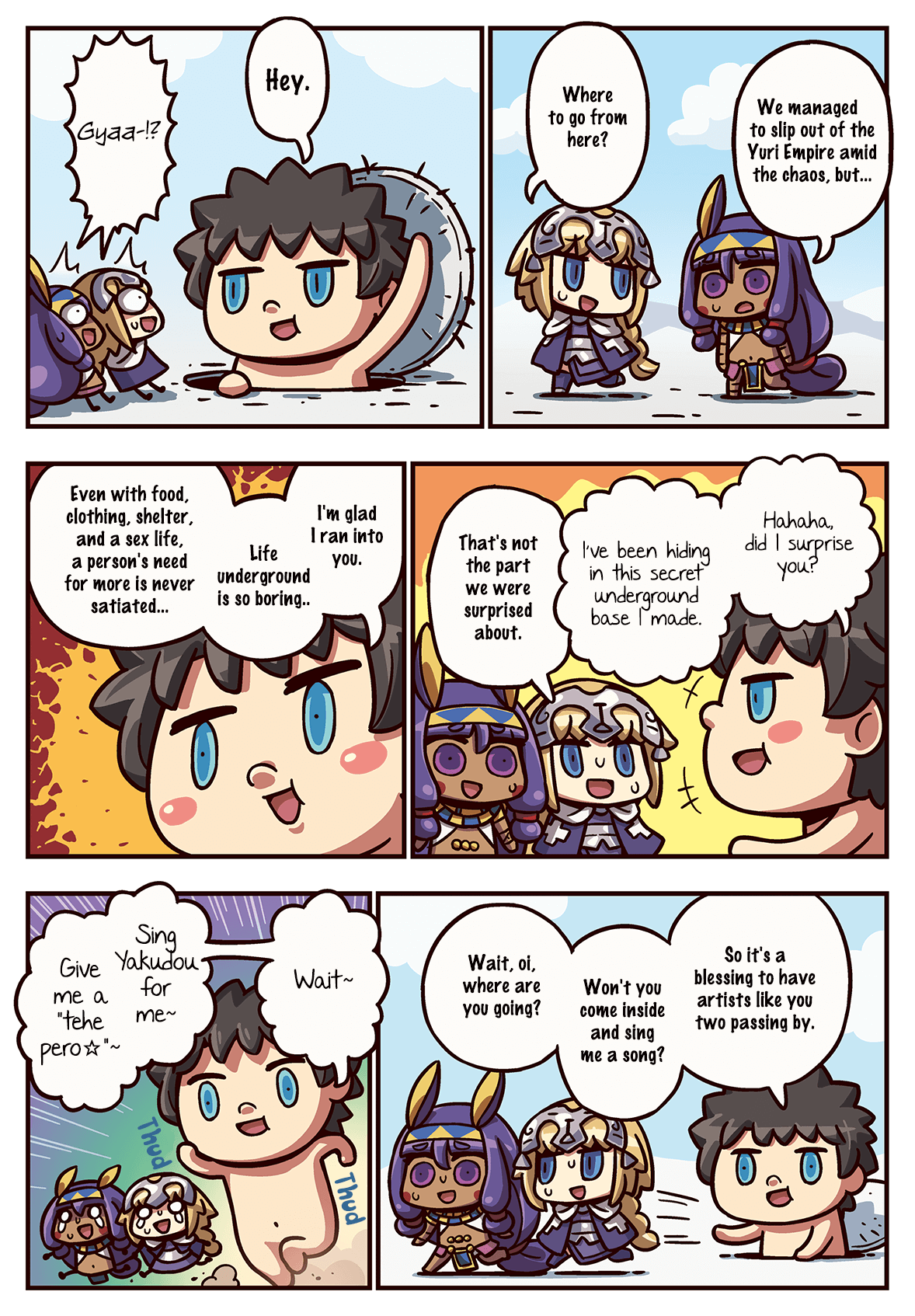 Manga De Wakaru! Fate/Grand Order - Vol.3 Chapter 244: After Their Escape