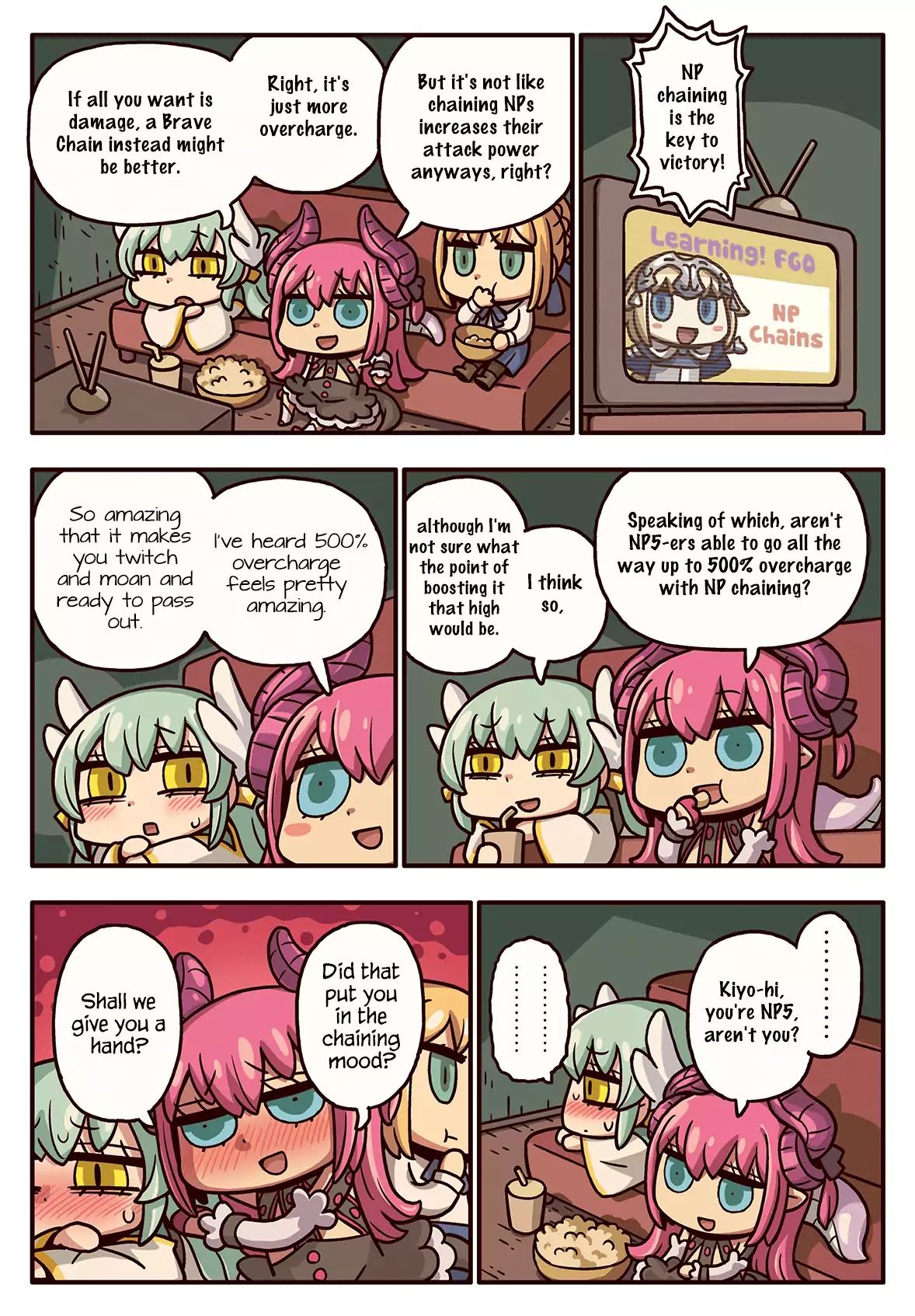 Manga De Wakaru! Fate/Grand Order - Vol.3 Chapter 51: The Secret Behind Np Chaining