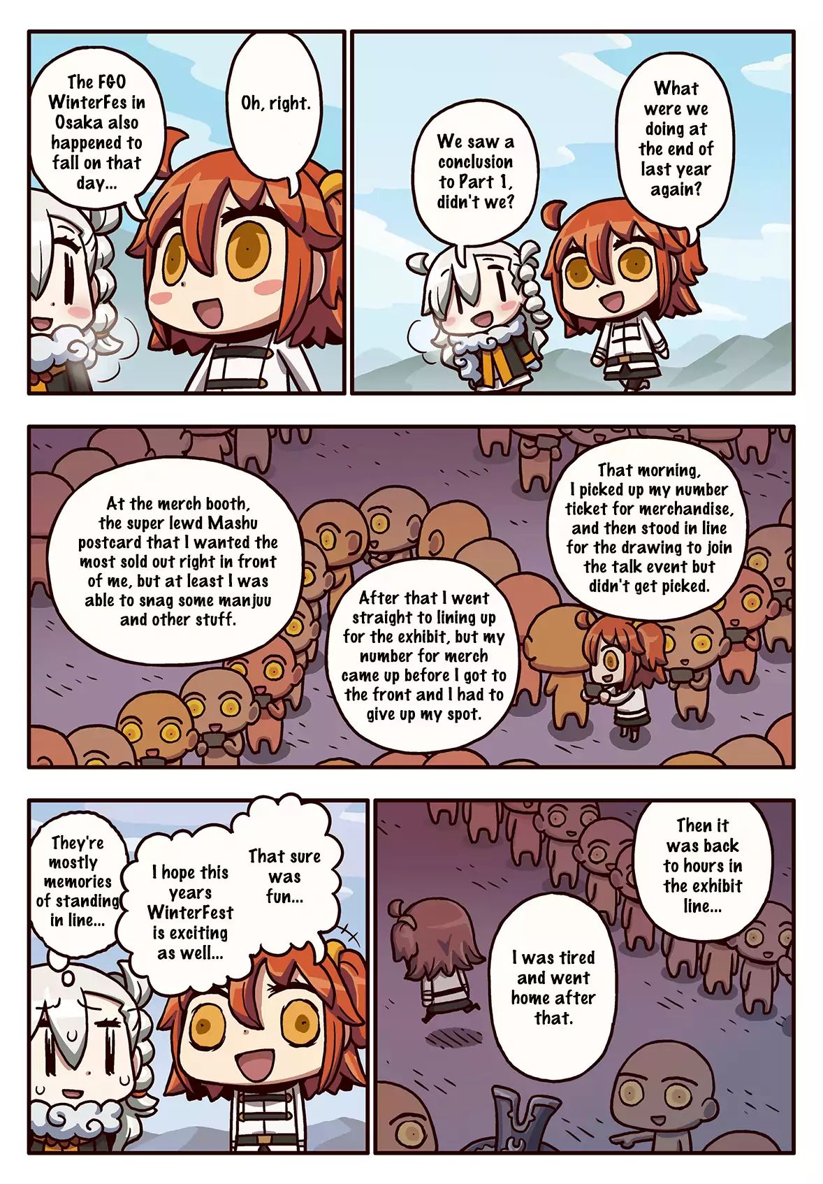 Manga De Wakaru! Fate/Grand Order - Vol.3 Chapter 21: Winterfes