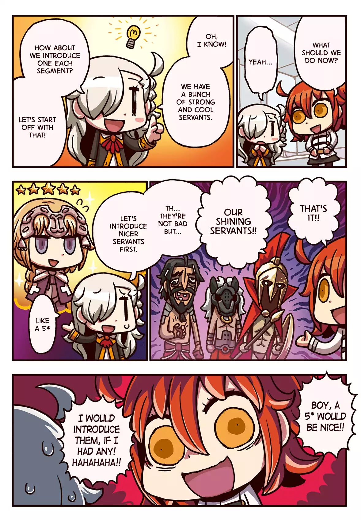 Manga De Wakaru! Fate/Grand Order - Chapter 17: Let's Introduce The Servants