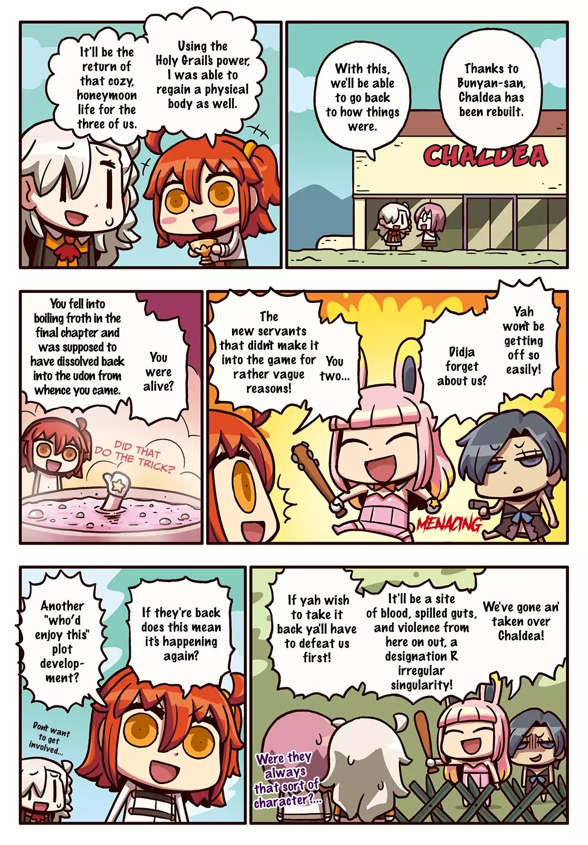 Manga De Wakaru! Fate/Grand Order - Vol.3 Chapter 4: Irregular/Extra Singularity