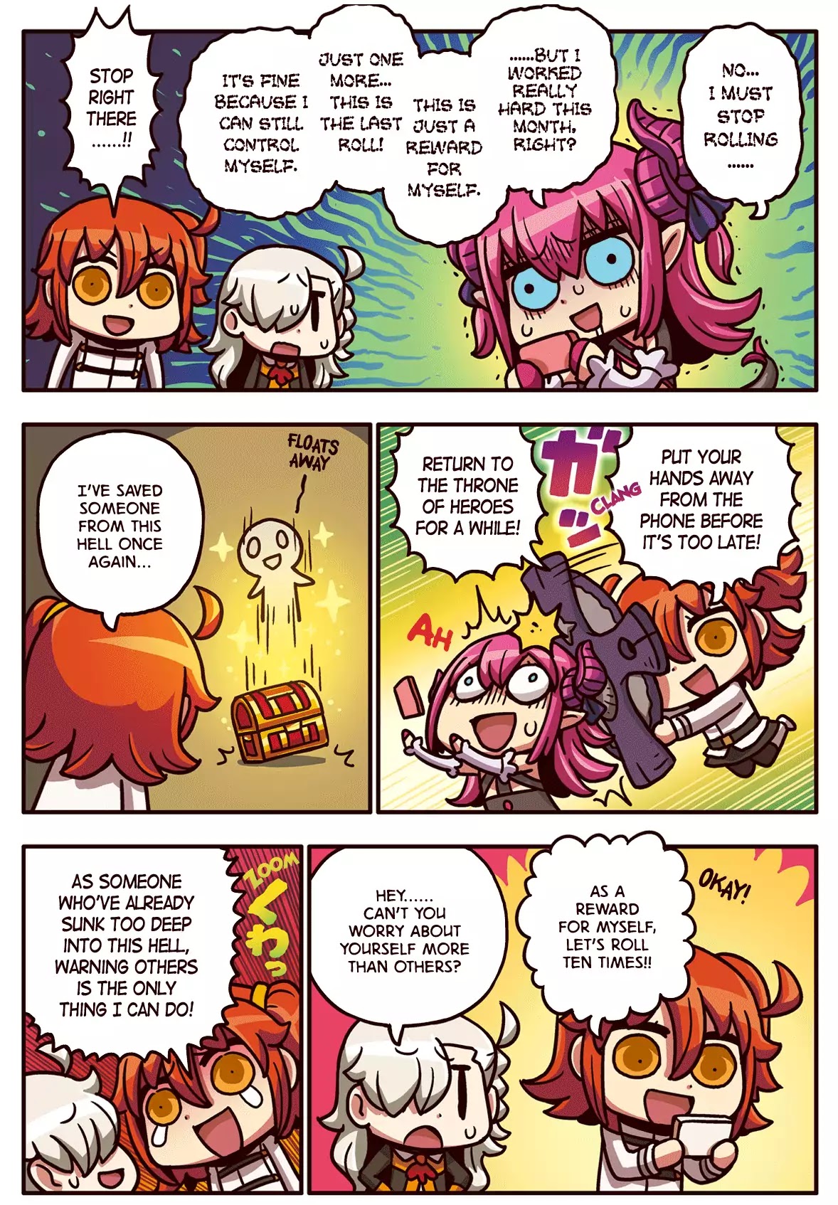 Manga De Wakaru! Fate/Grand Order - Chapter 30: Reward Yourself