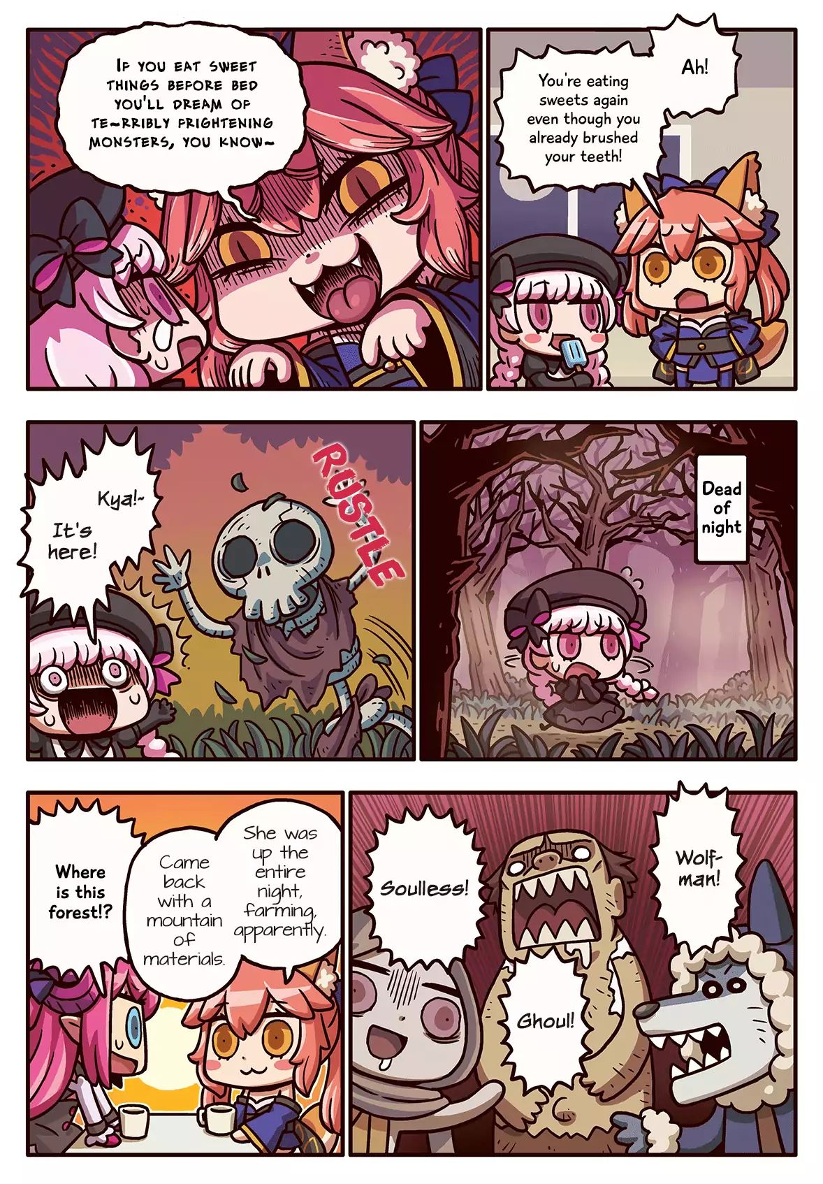 Manga De Wakaru! Fate/Grand Order - Vol.3 Chapter 53: Scary Dreams