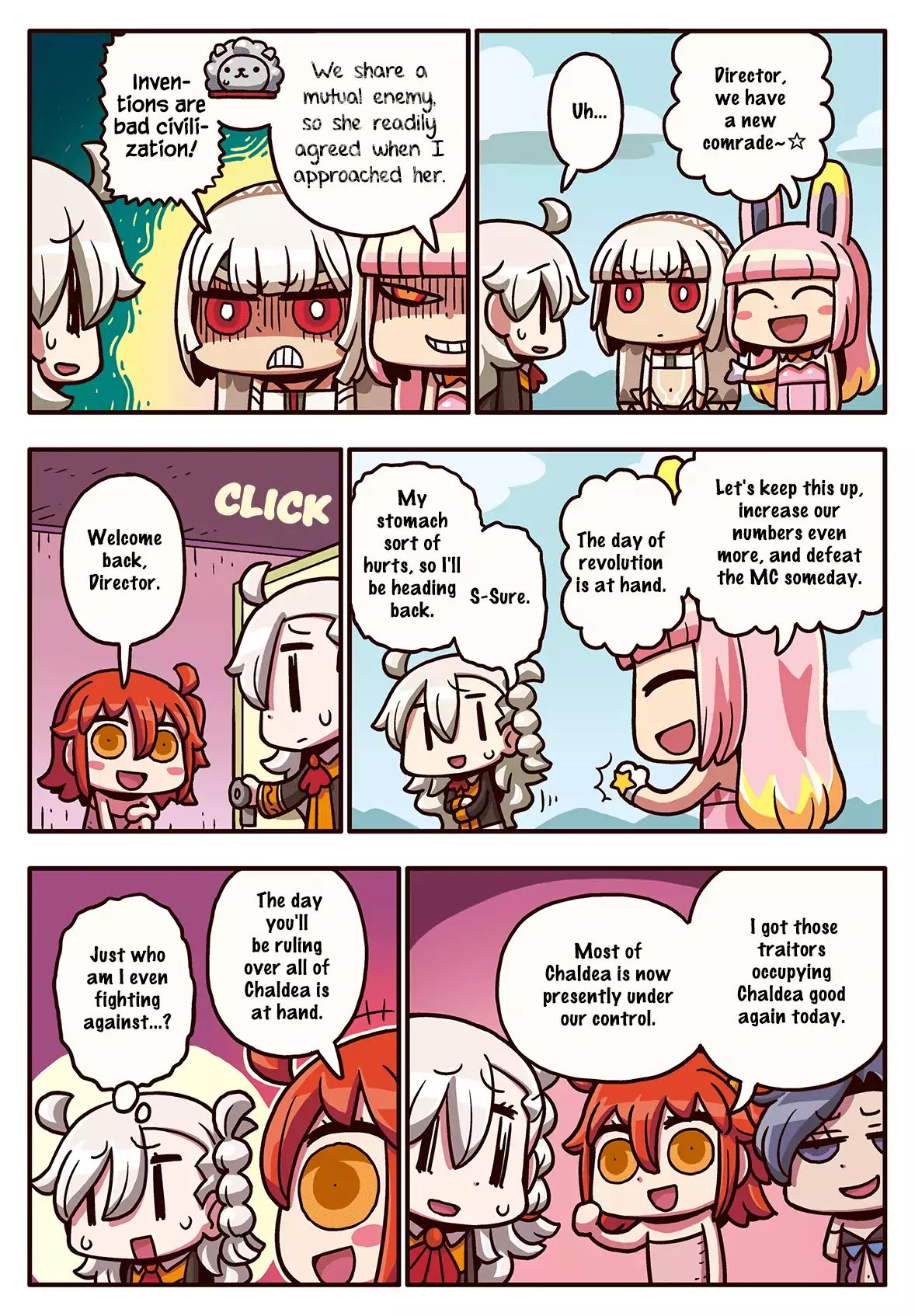 Manga De Wakaru! Fate/Grand Order - Vol.3 Chapter 29: Invisible Enemy