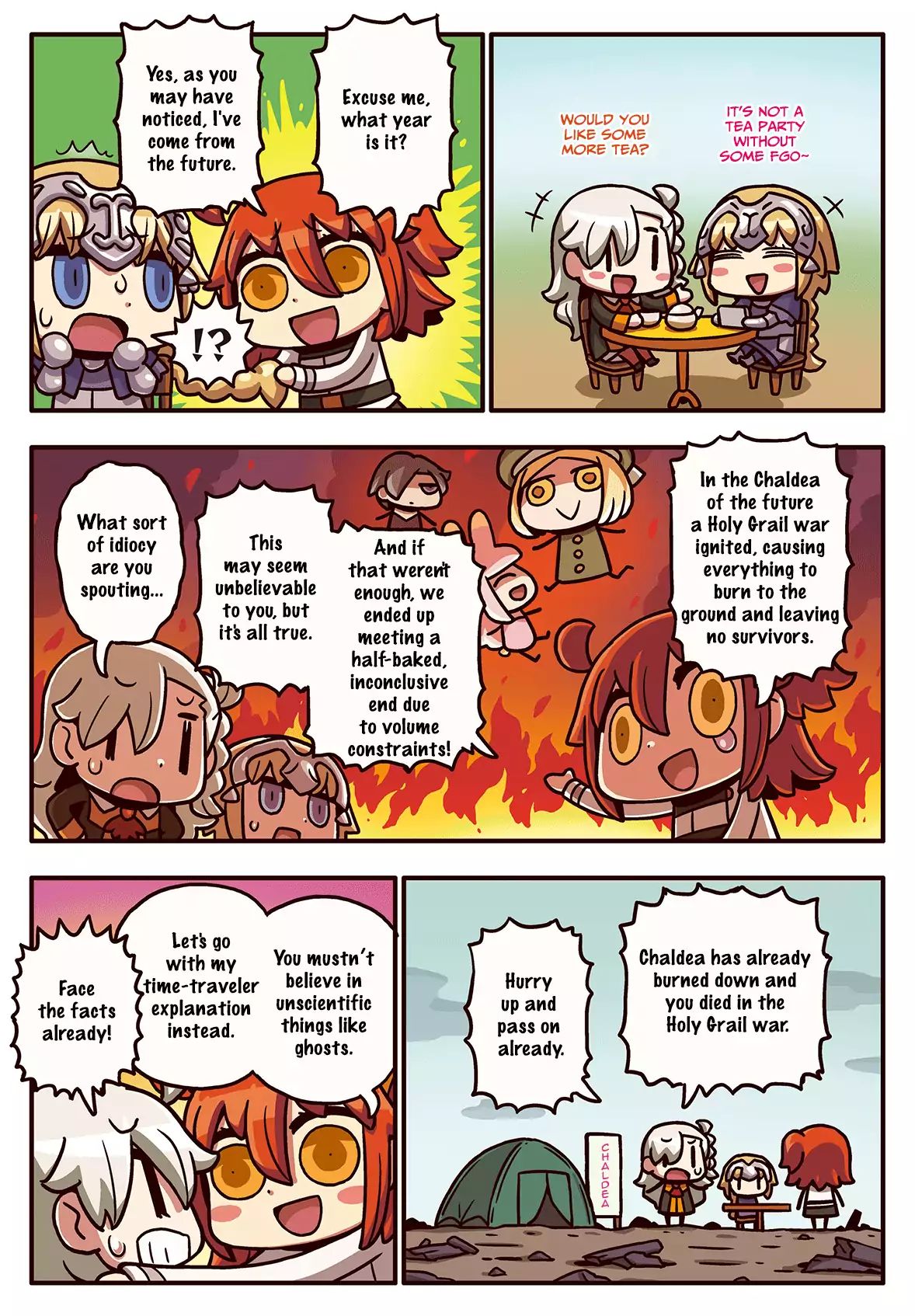 Manga De Wakaru! Fate/Grand Order - Vol.3 Chapter 2: What Happened After