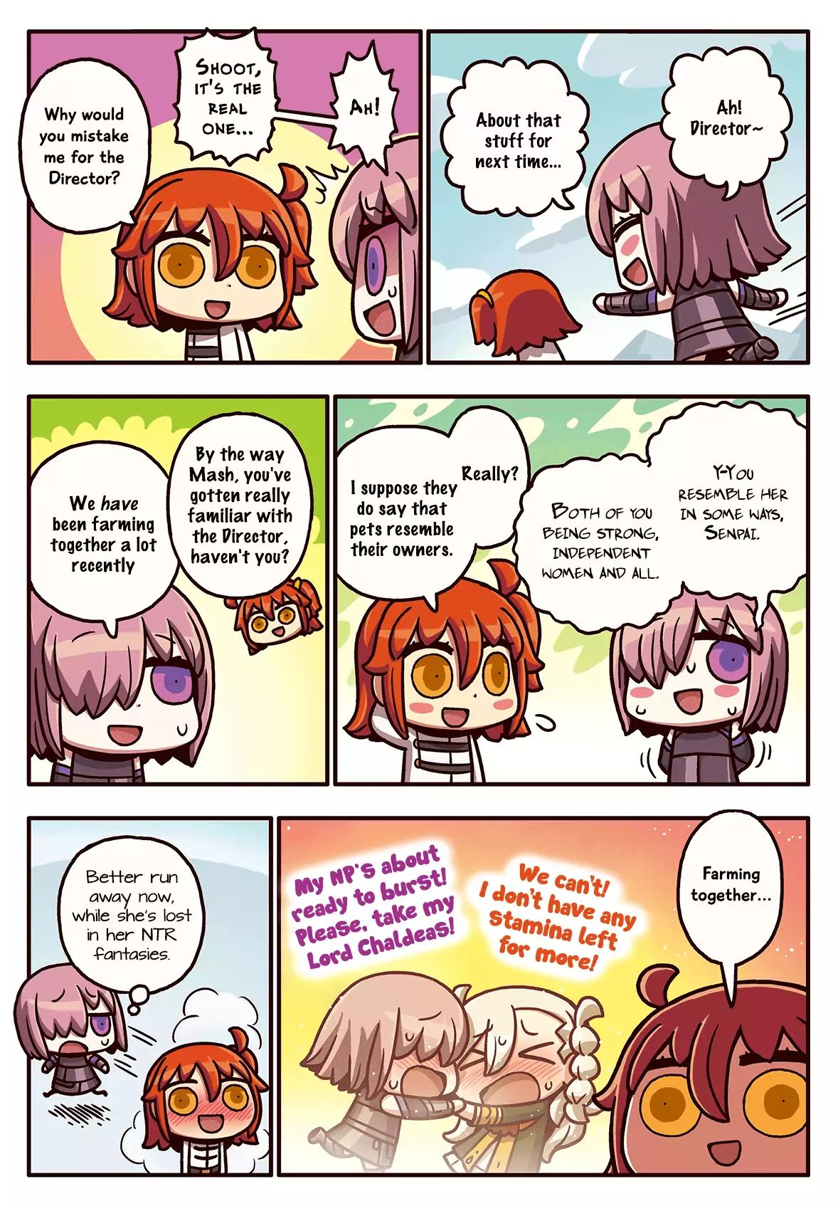 Manga De Wakaru! Fate/Grand Order - Vol.3 Chapter 64: Spurred Fantasies