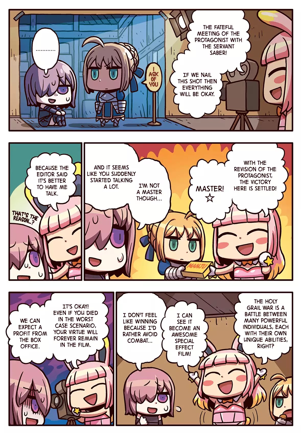 Manga De Wakaru! Fate/Grand Order - Chapter 68: Revision Of The Protagonist