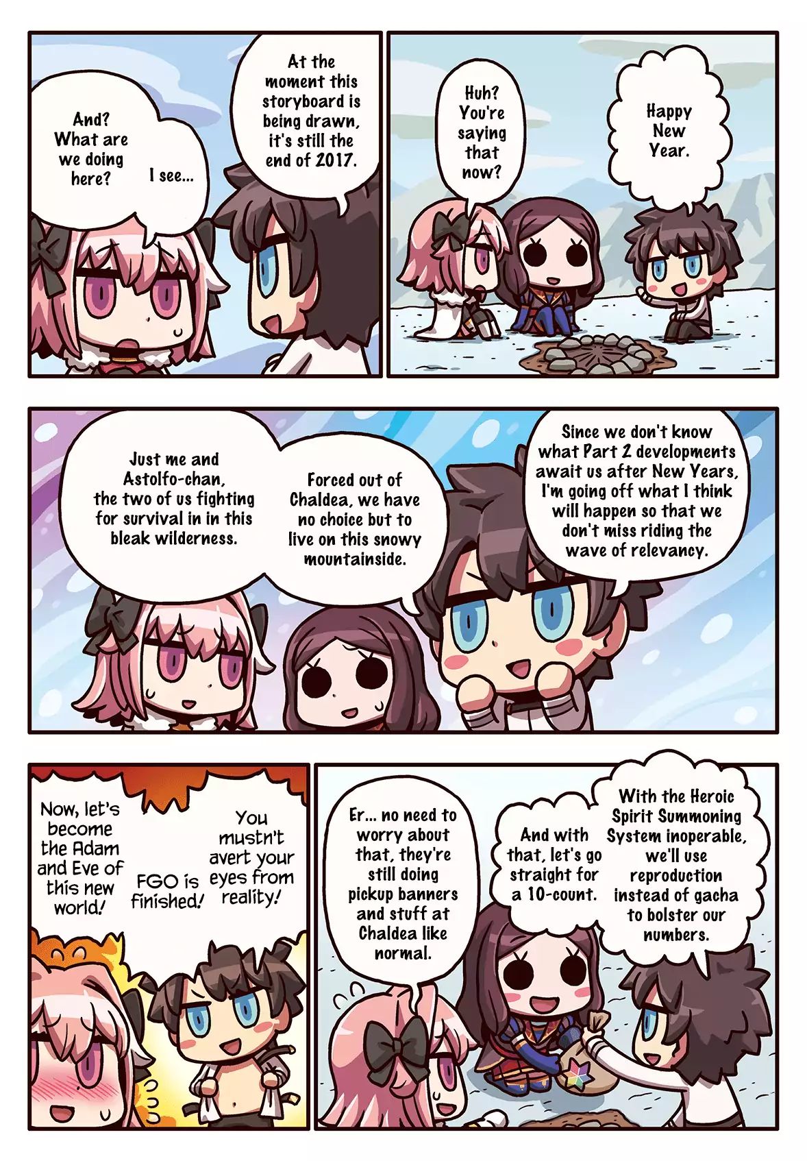 Manga De Wakaru! Fate/Grand Order - Vol.3 Chapter 26: New Developments