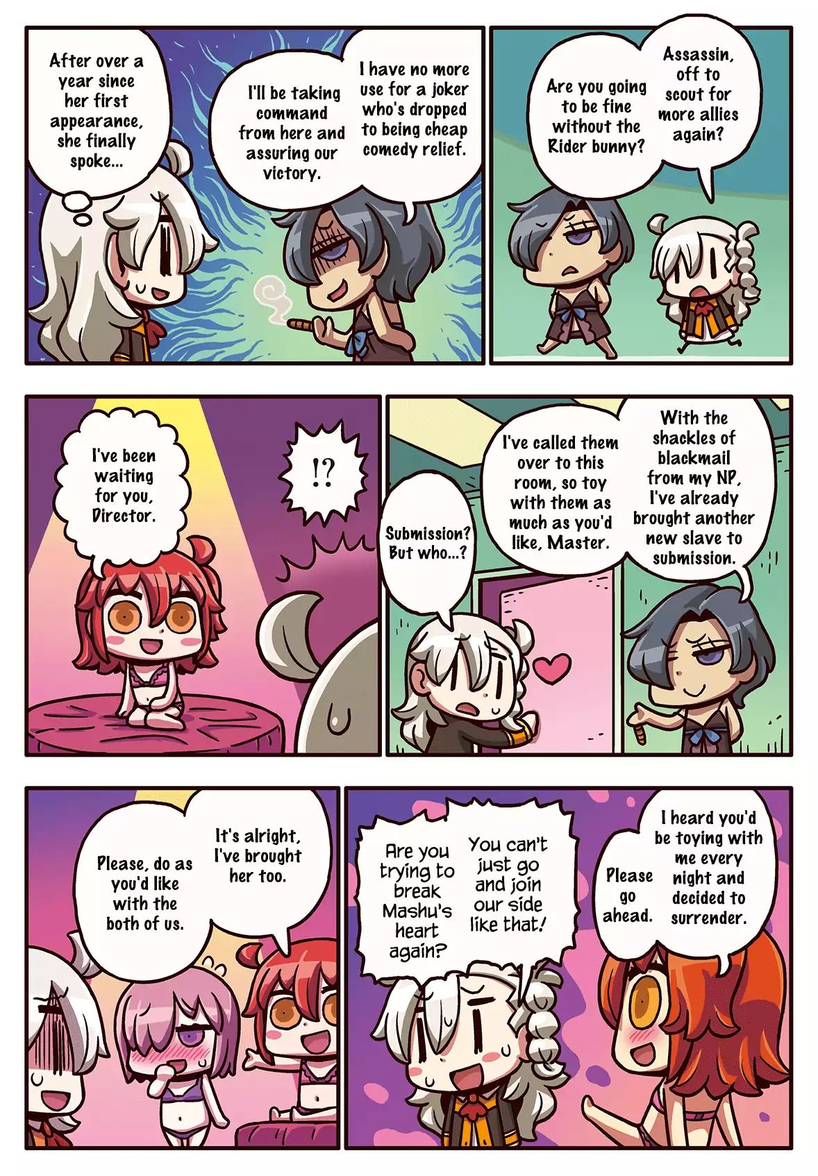 Manga De Wakaru! Fate/Grand Order - Vol.3 Chapter 25: Assassin, Working Behind The Scenes