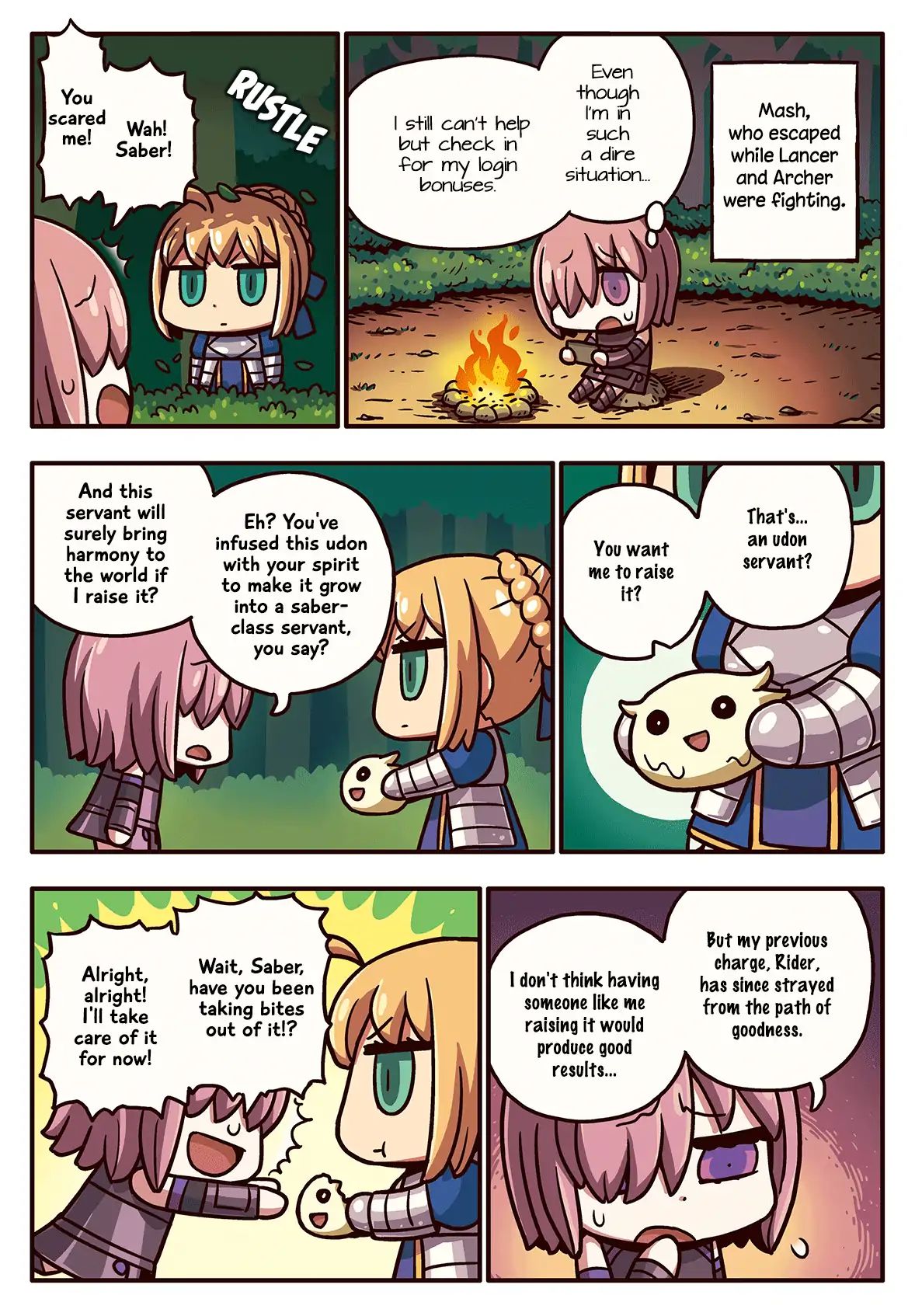 Manga De Wakaru! Fate/Grand Order - Vol.3 Chapter 87: The Seventh Servant