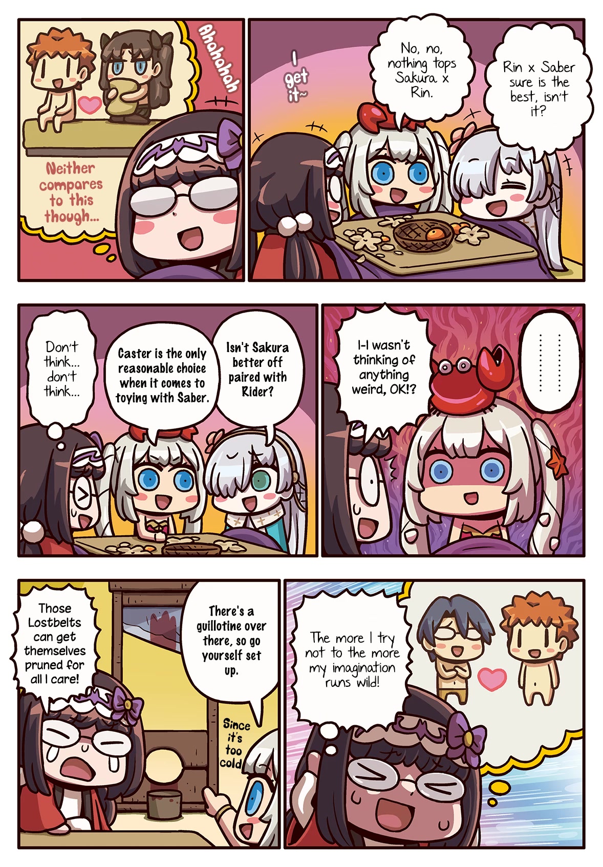 Manga De Wakaru! Fate/Grand Order - Vol.3 Chapter 228: Pairing Talk