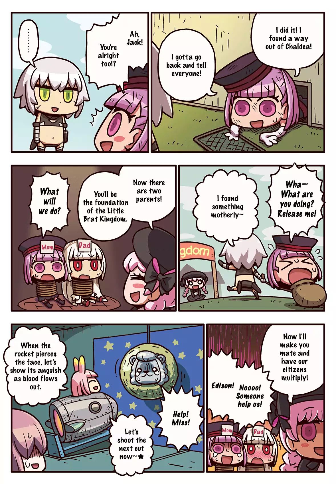 Manga De Wakaru! Fate/Grand Order - Vol.2 Chapter 81: And The Cycle Repeats