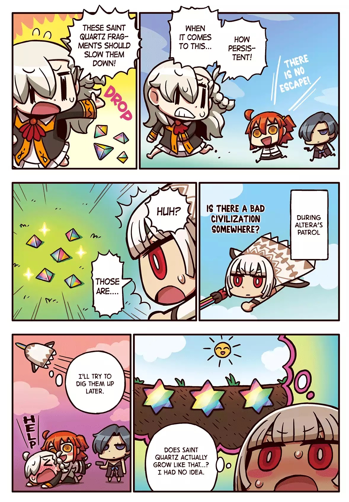 Manga De Wakaru! Fate/Grand Order - Chapter 64: To Grow