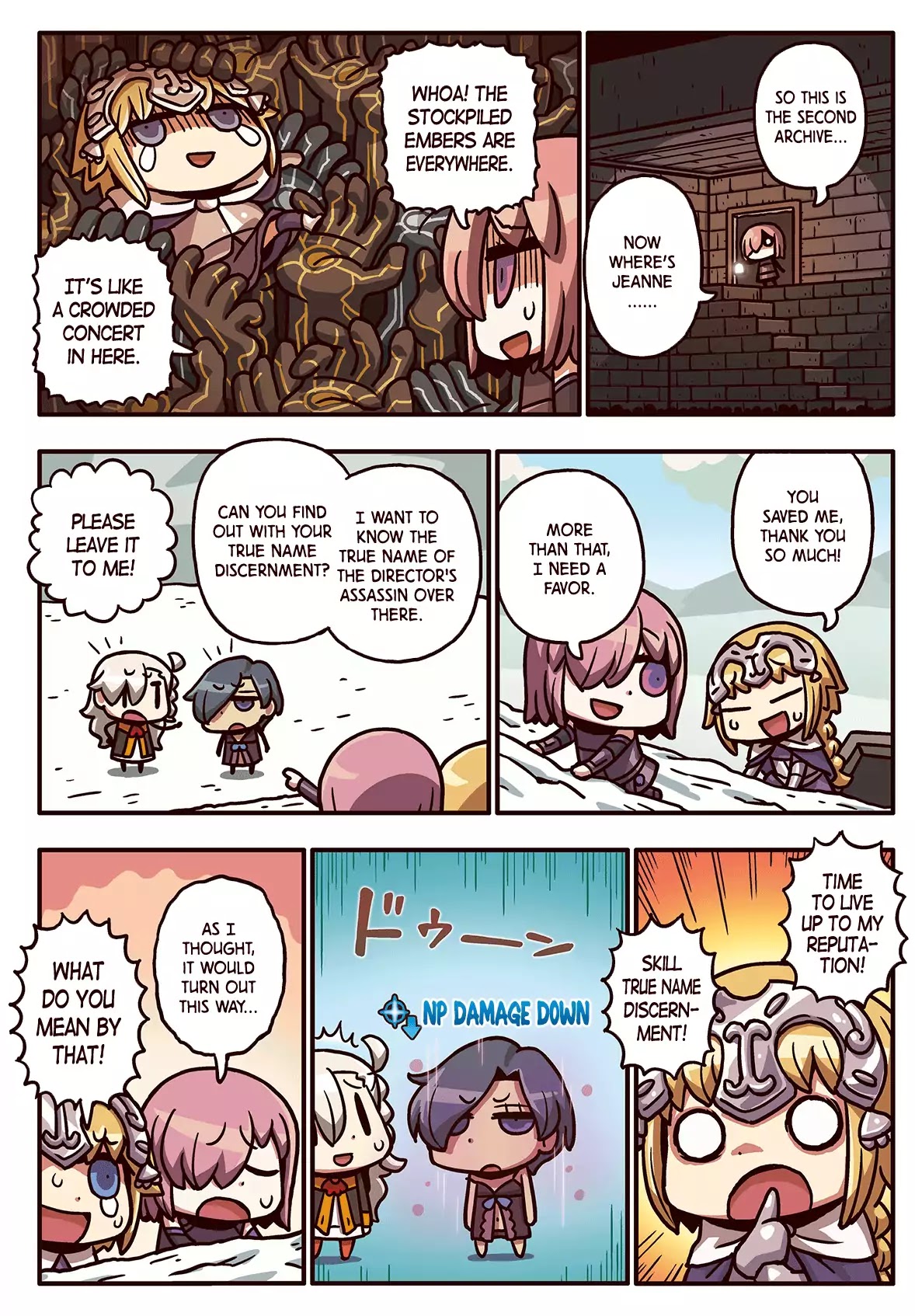 Manga De Wakaru! Fate/Grand Order - Chapter 77: True Name Discernment