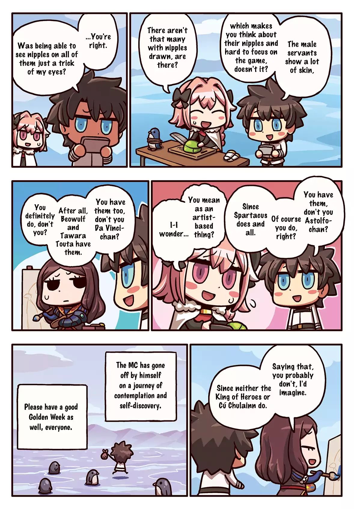 Manga De Wakaru! Fate/Grand Order - Vol.3 Chapter 40: Nagging Doubts