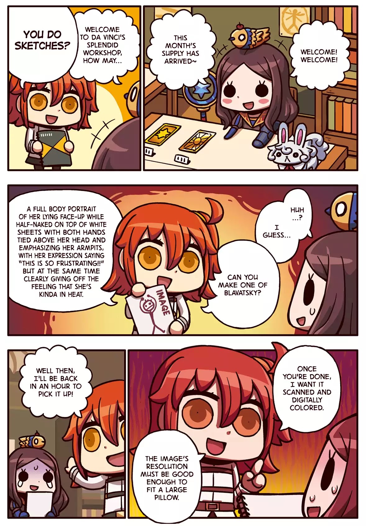 Manga De Wakaru! Fate/Grand Order - Chapter 41: Both Hands Above Her Head