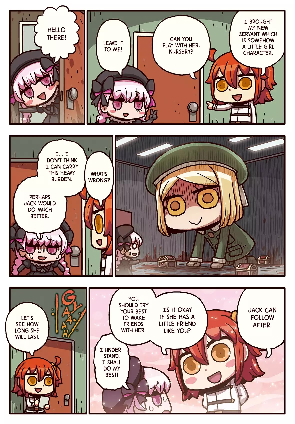 Manga De Wakaru! Fate/Grand Order - Chapter 74: Little Girl Character