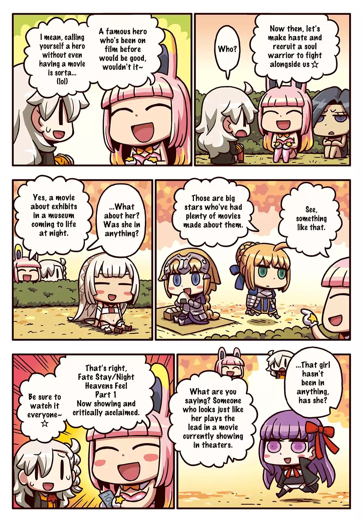 Manga De Wakaru! Fate/Grand Order - Vol.3 Chapter 13: The Stars