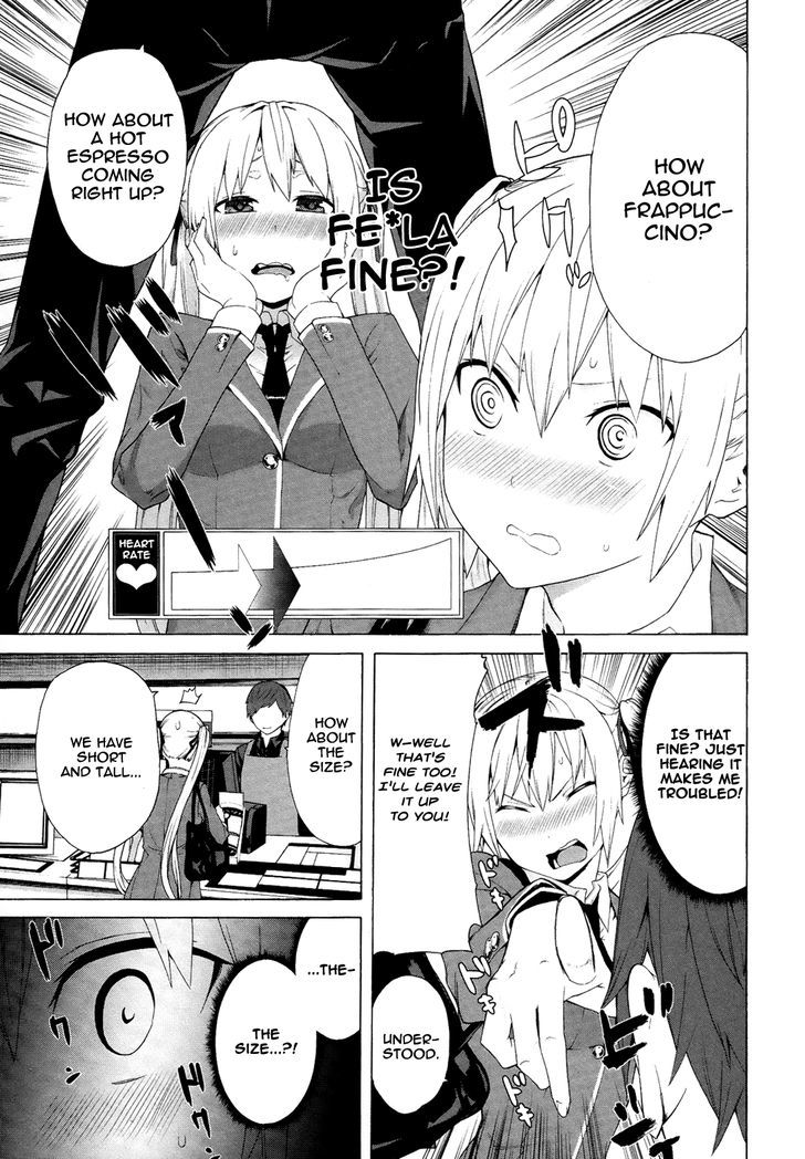 Zonbicchi Wa Bicchi Ni Fukumaremasu Ka? - Vol.1 Chapter 2 : Zombie Bitch, Goes To A Cafe