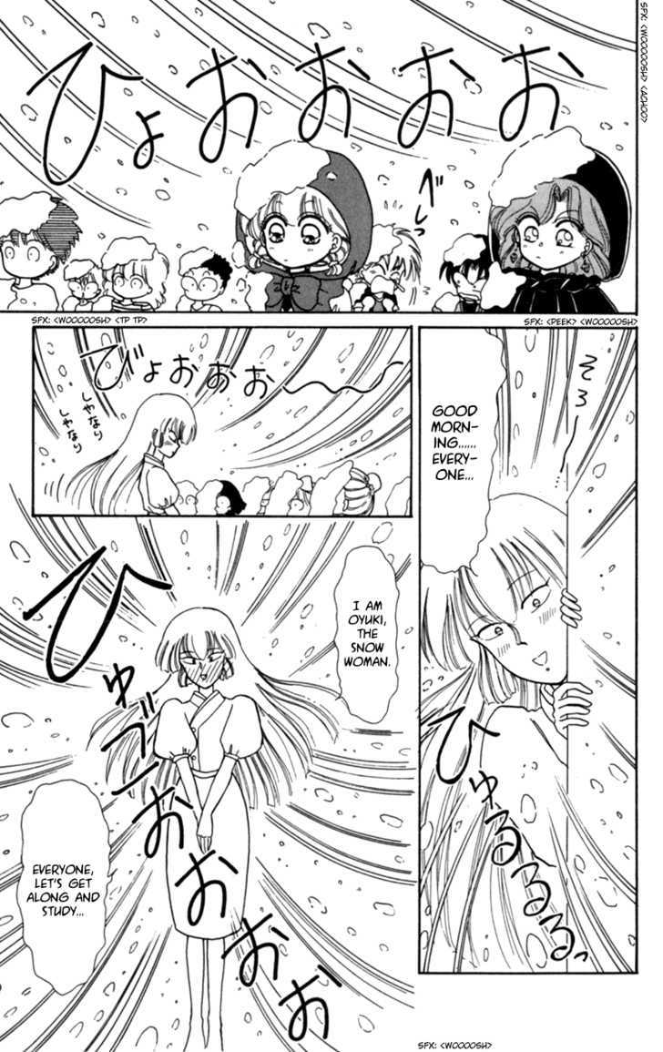 Akazukin Cha Cha - Vol.3 Chapter 13 : Explosion Of Coldness! Oyuki-Sensei, The Snow Woman, Appears