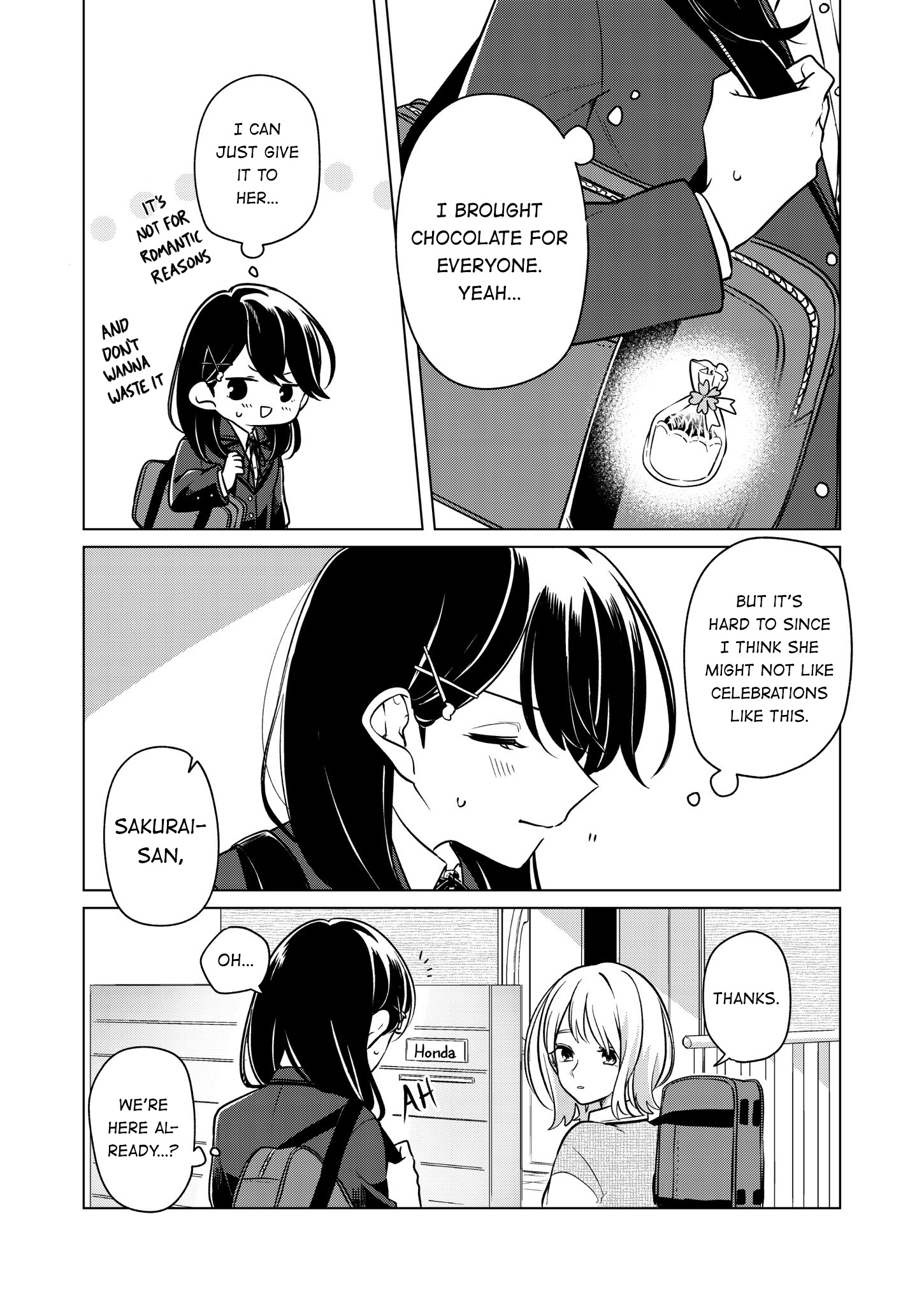 Can't Defy The Lonely Girl - Vol.1 Chapter 4.2: Valentine's Day (Twitter Extra)