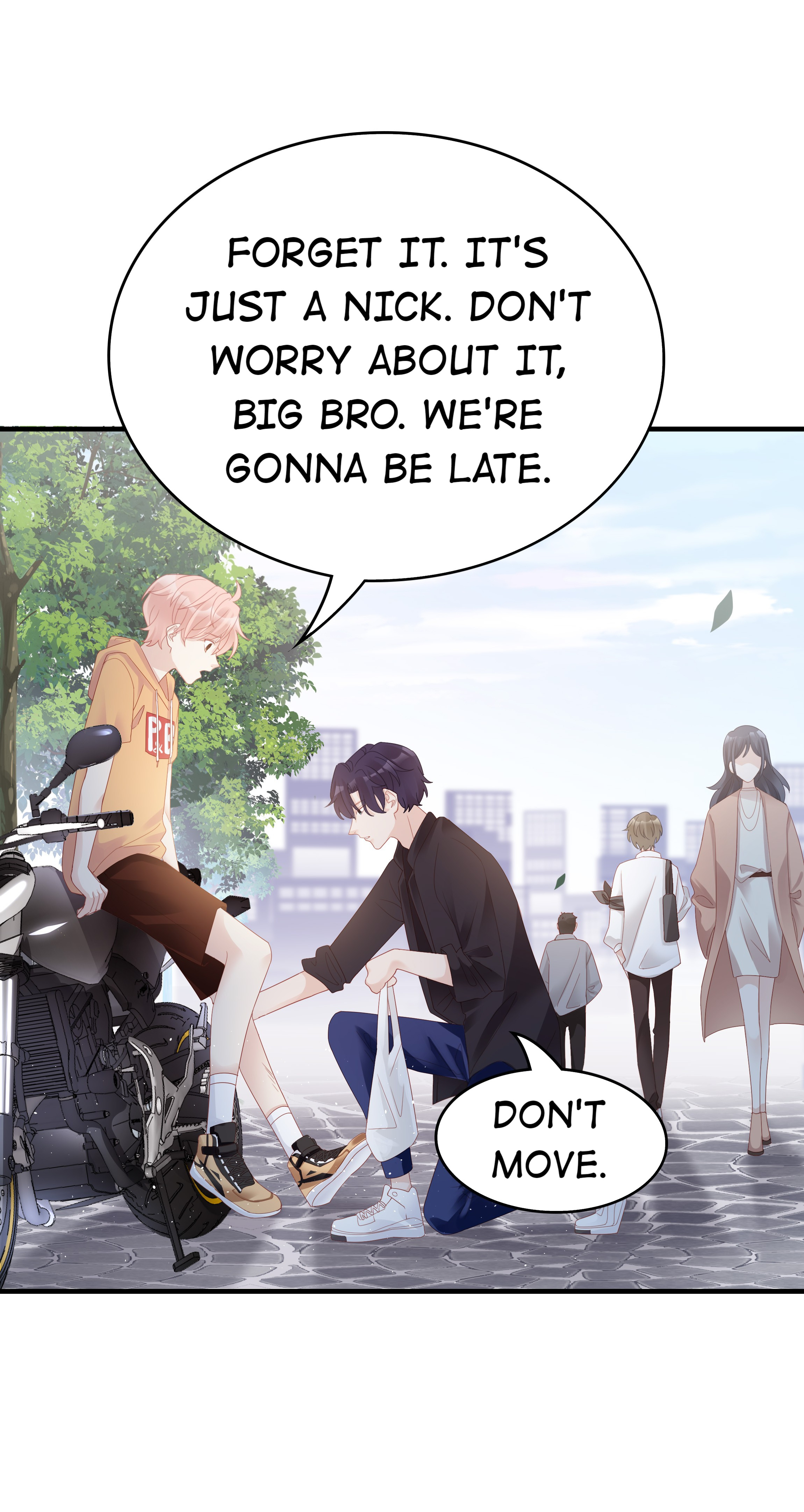 Pei Bao - Chapter 8: His Warm Back