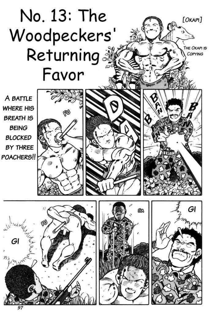 Jungle King Tar-Chan - Vol.1 Chapter 13 : The Woodpeckers  Returning Favor