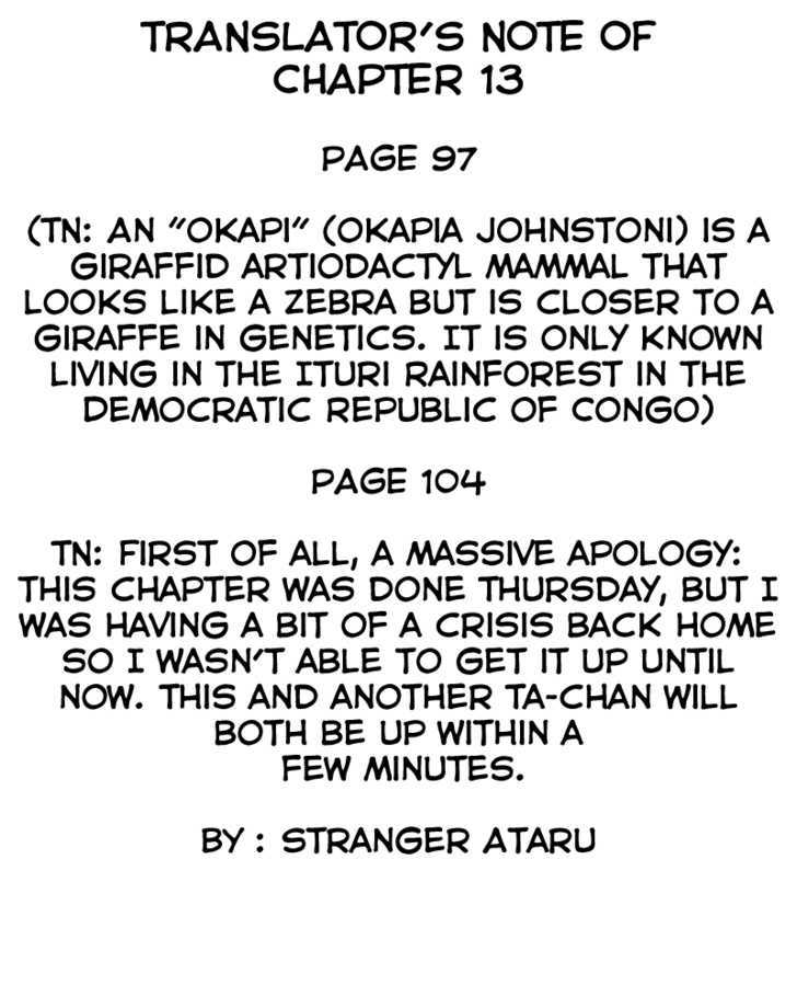 Jungle King Tar-Chan - Vol.1 Chapter 13 : The Woodpeckers  Returning Favor