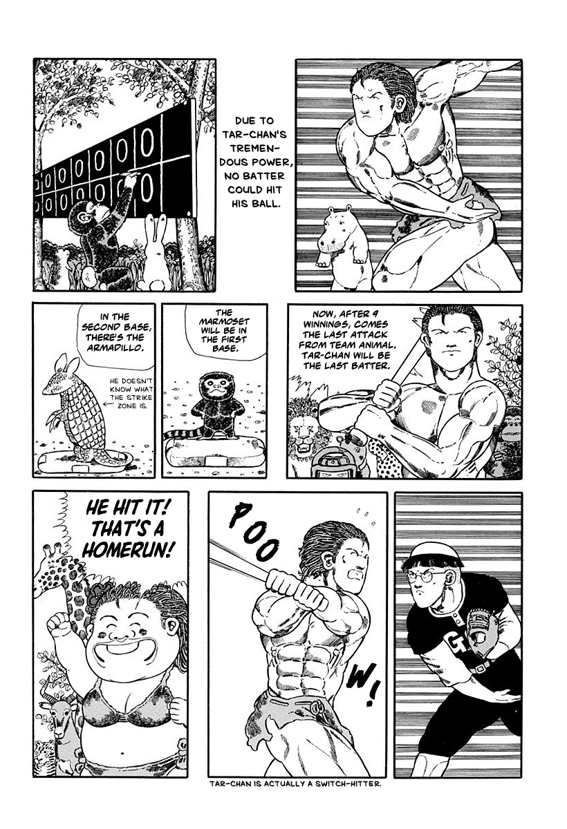 Jungle King Tar-Chan - Vol.4 Chapter 54: Tar-Chan Plays Baseball