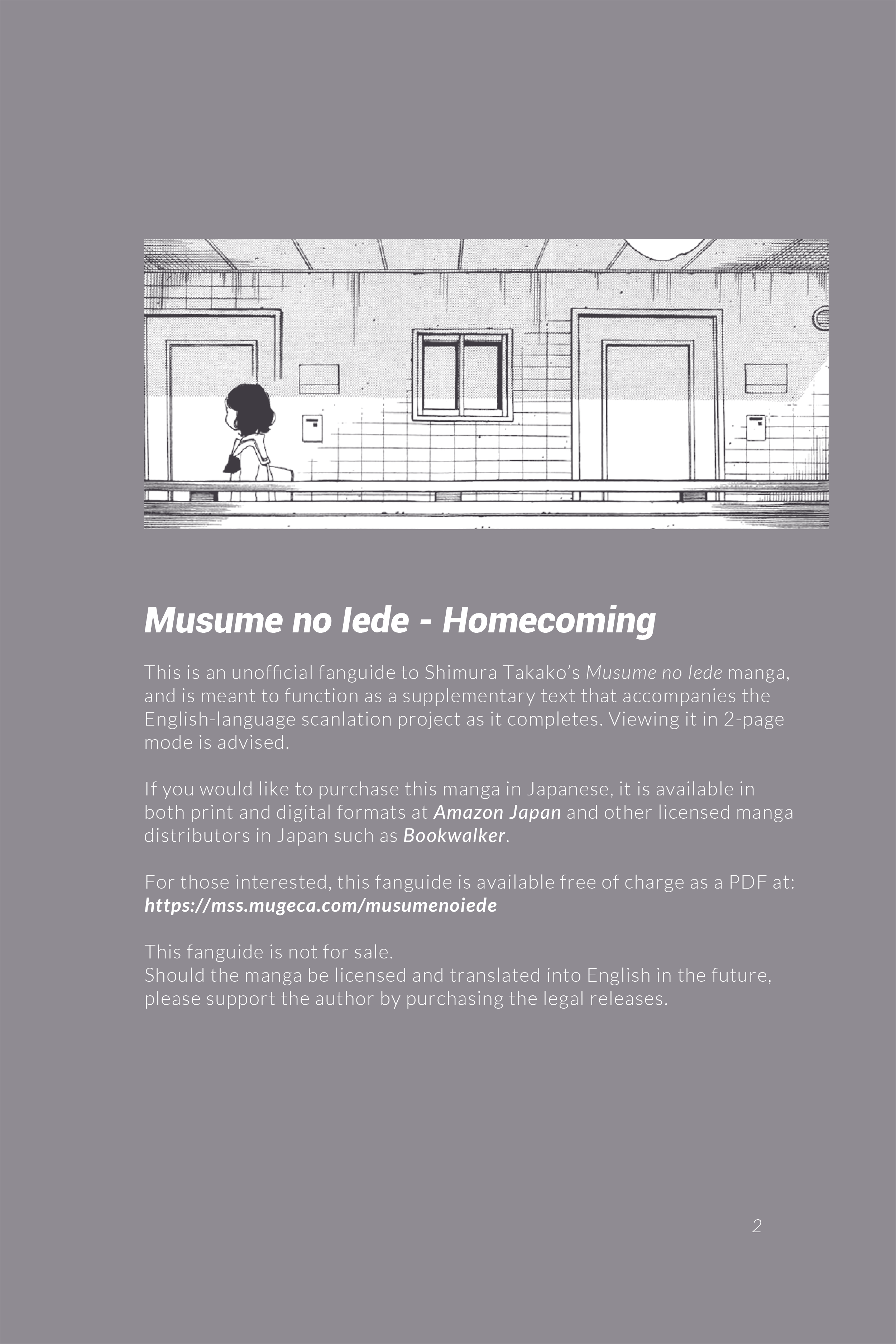 Musume No Iede - Chapter 36.2: Homecoming (Unofficial Fanguide)