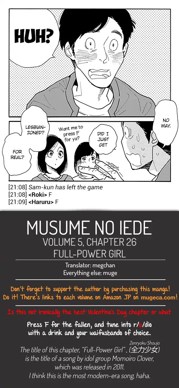 Musume No Iede - Chapter 26: Full-Power Girl