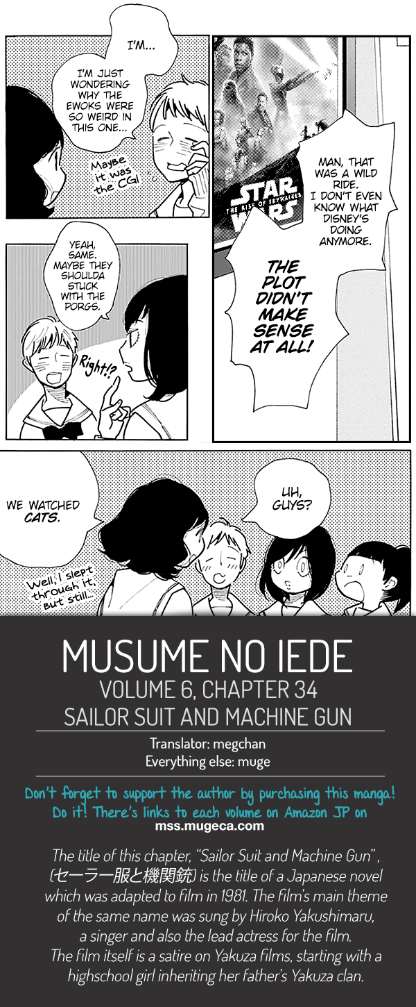 Musume No Iede - Chapter 34: Sailor Suit And Machine Gun