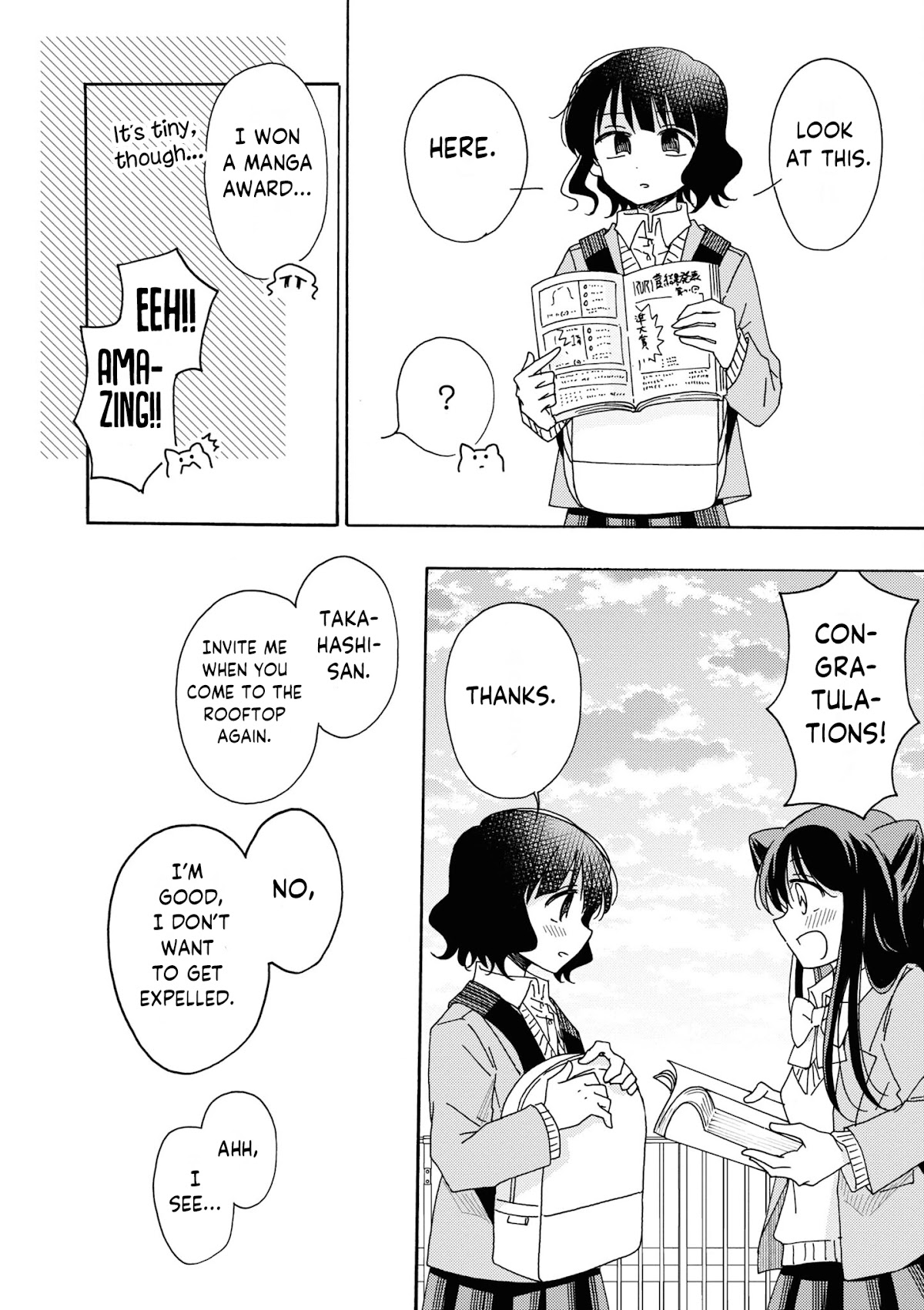 Kyou Wa Mada Futsuu Ni Narenai - Chapter 2