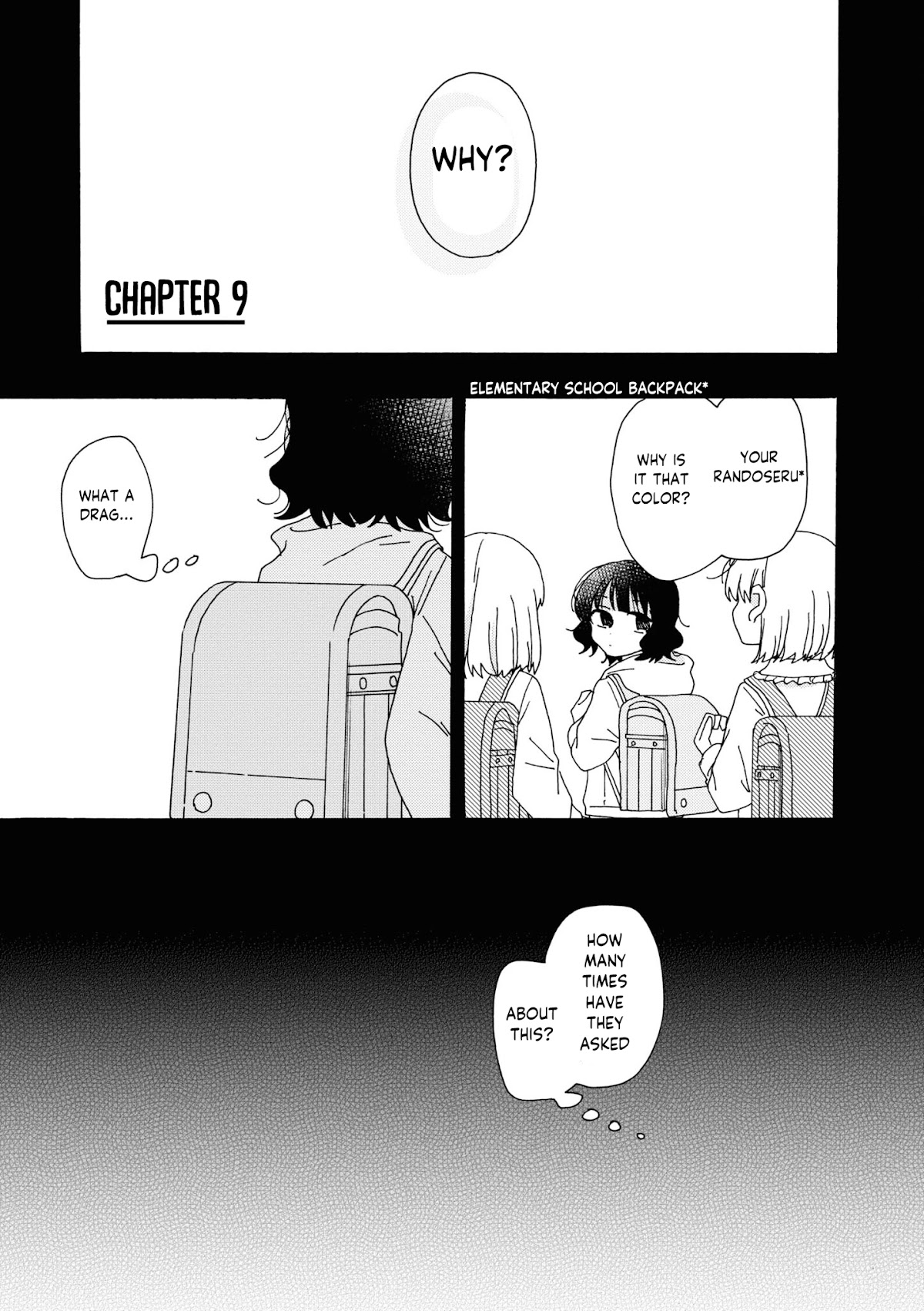 Kyou Wa Mada Futsuu Ni Narenai - Chapter 9