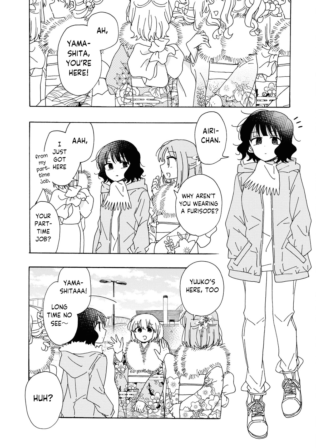 Kyou Wa Mada Futsuu Ni Narenai - Chapter 9